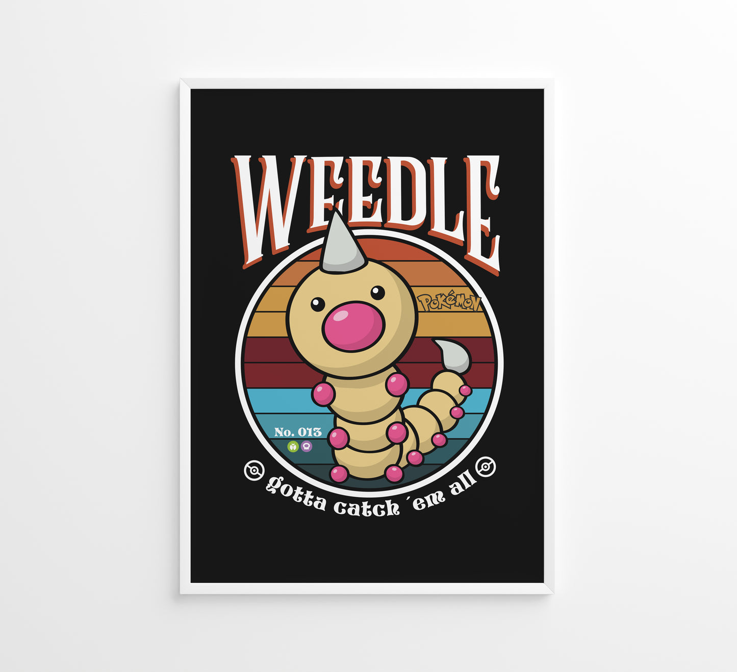 Poster Pokemon Kanto 001 - 100