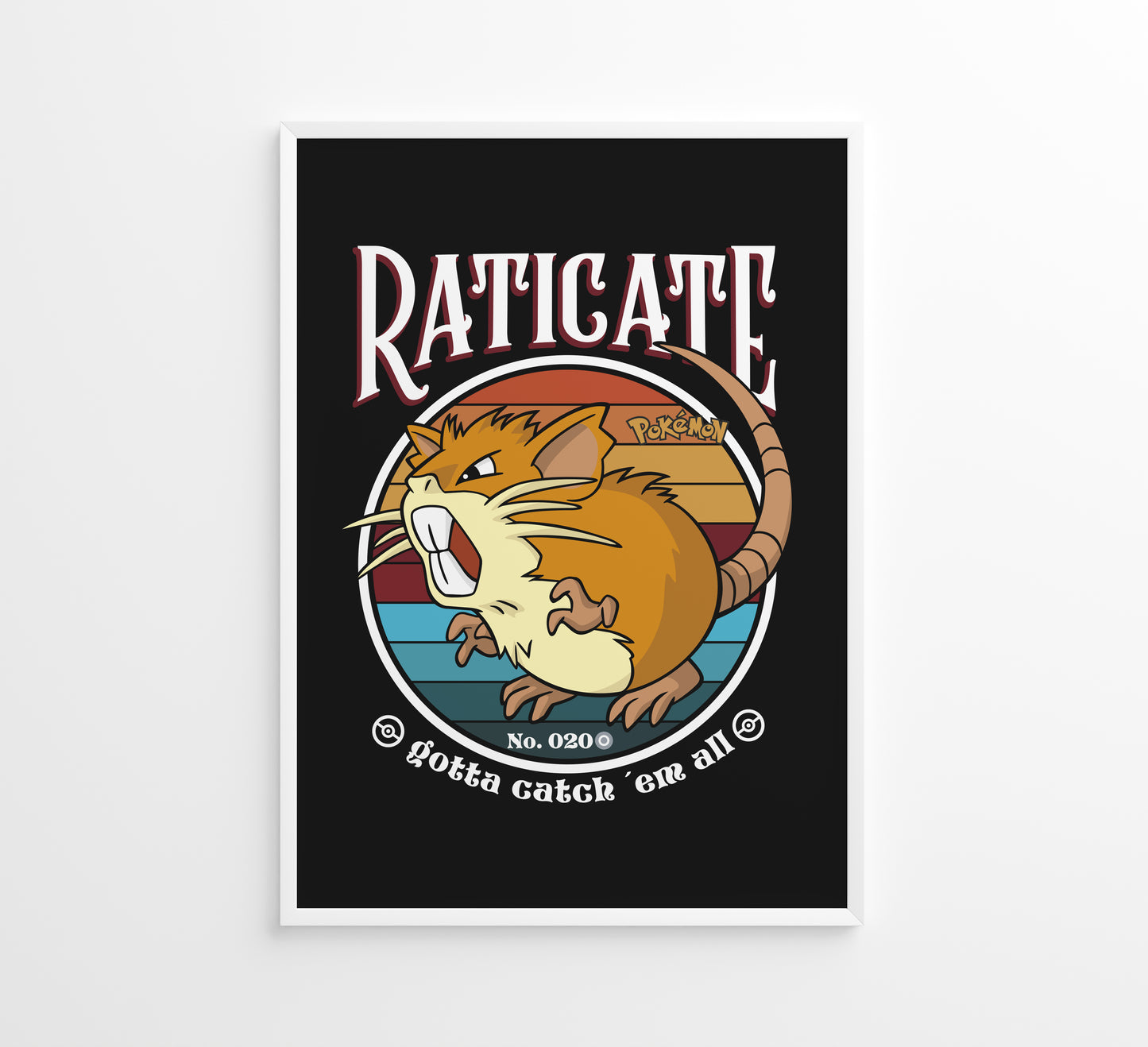 Poster Pokemon Kanto 001 - 100