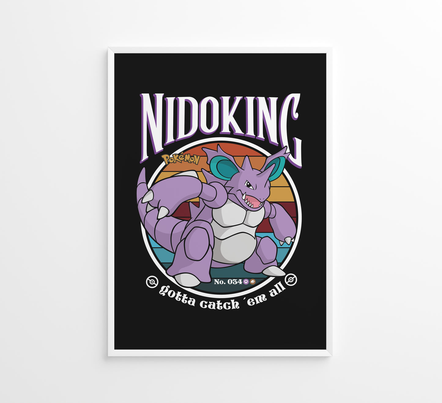 Poster Pokemon Kanto 001 - 100