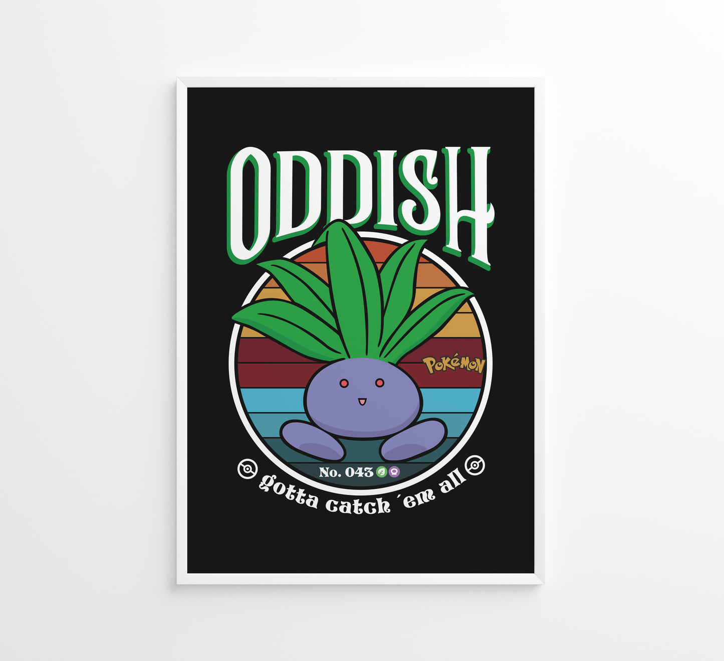 Poster Pokemon Kanto 001 - 100