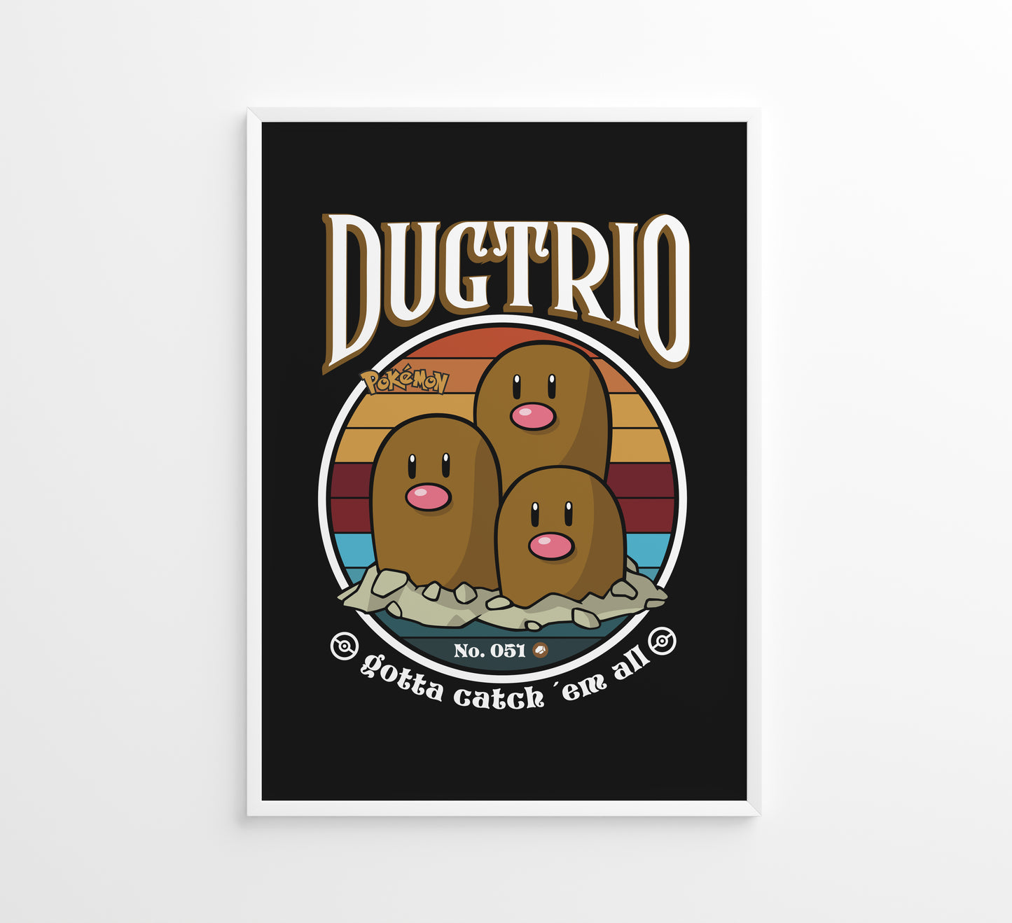 Poster Pokemon Kanto 001 - 100