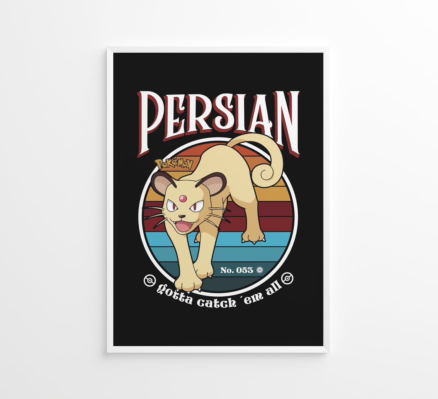 Poster Pokemon Kanto 001 - 100