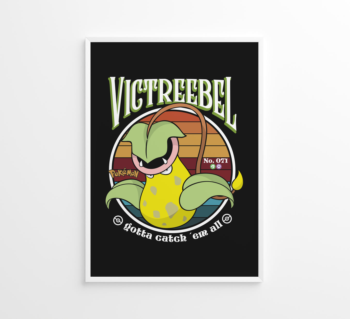 Poster Pokemon Kanto 001 - 100