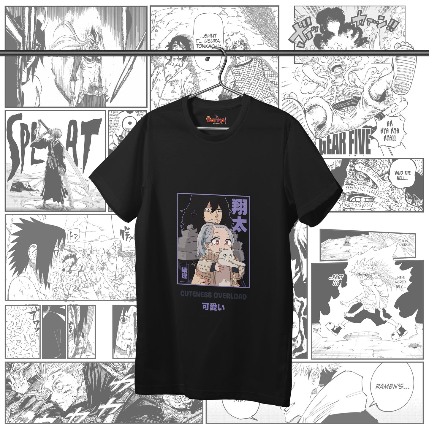 T-shirt My Hero Academia - Aizawa And Eri
