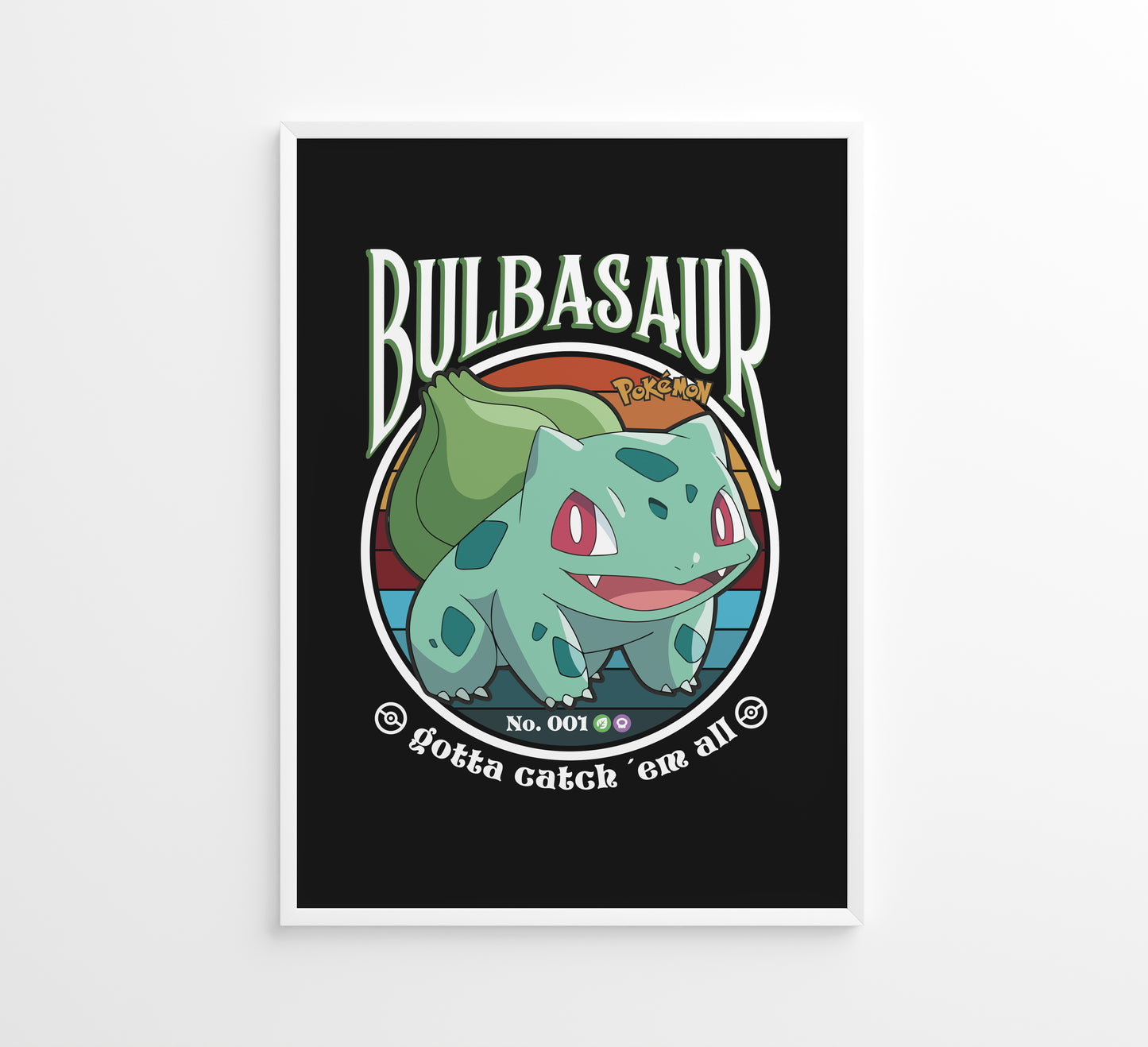Poster Pokemon Kanto 001 - 100