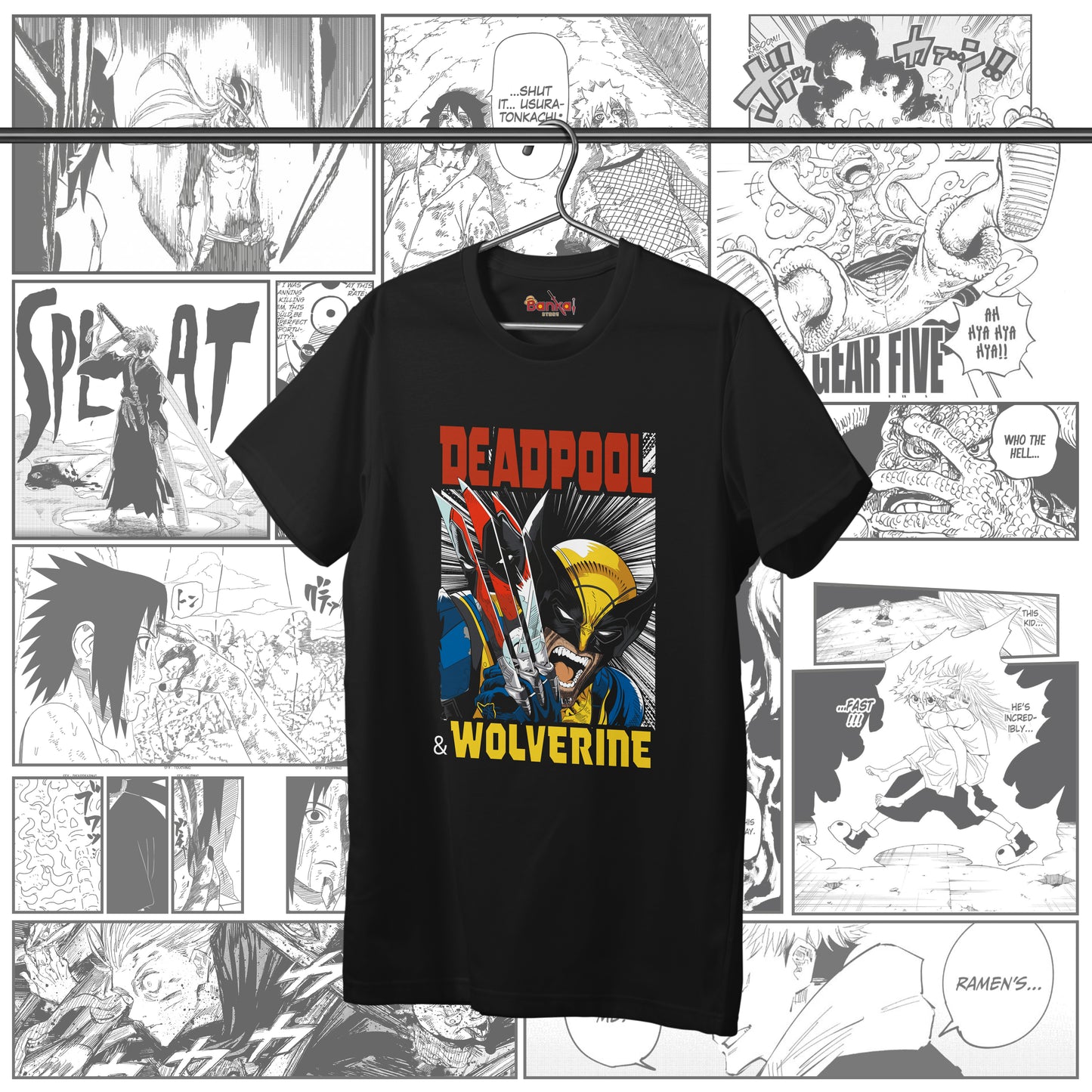 T-shirt Marvel - Deadpool & Wolverine 4