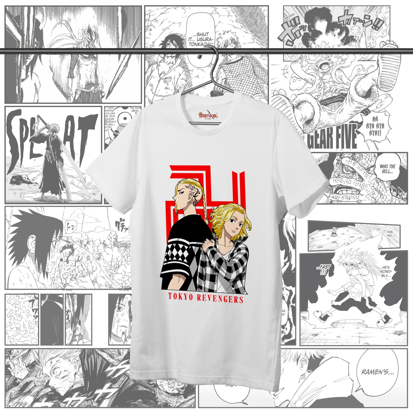 T-shirt Tokyo Revengers - Mikey & Draken