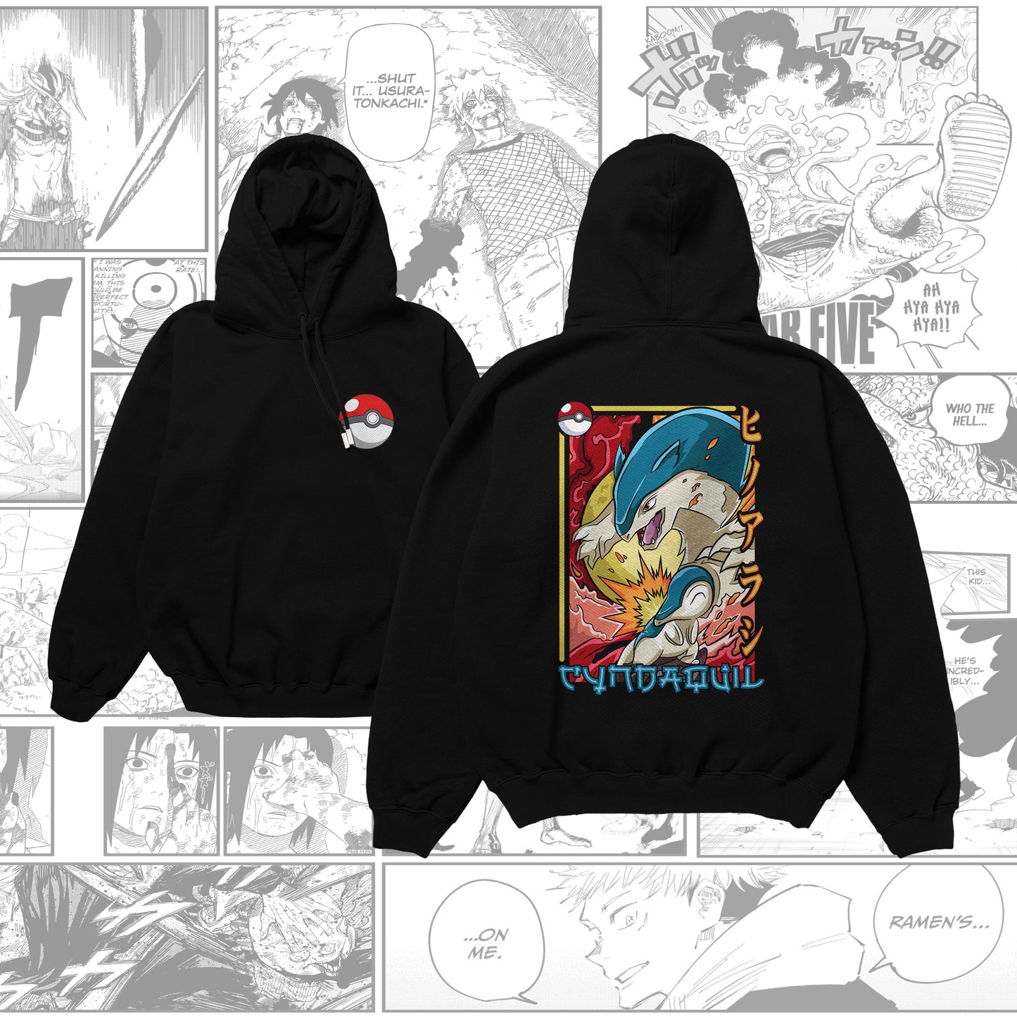 Felpa Pokemon - Cyndaquil