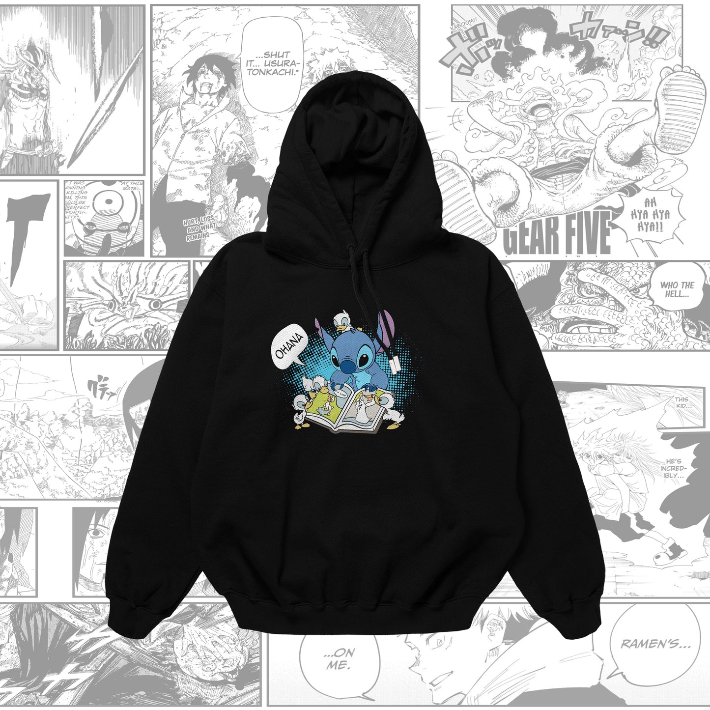 Felpa Lilo e Stitch - Ohana
