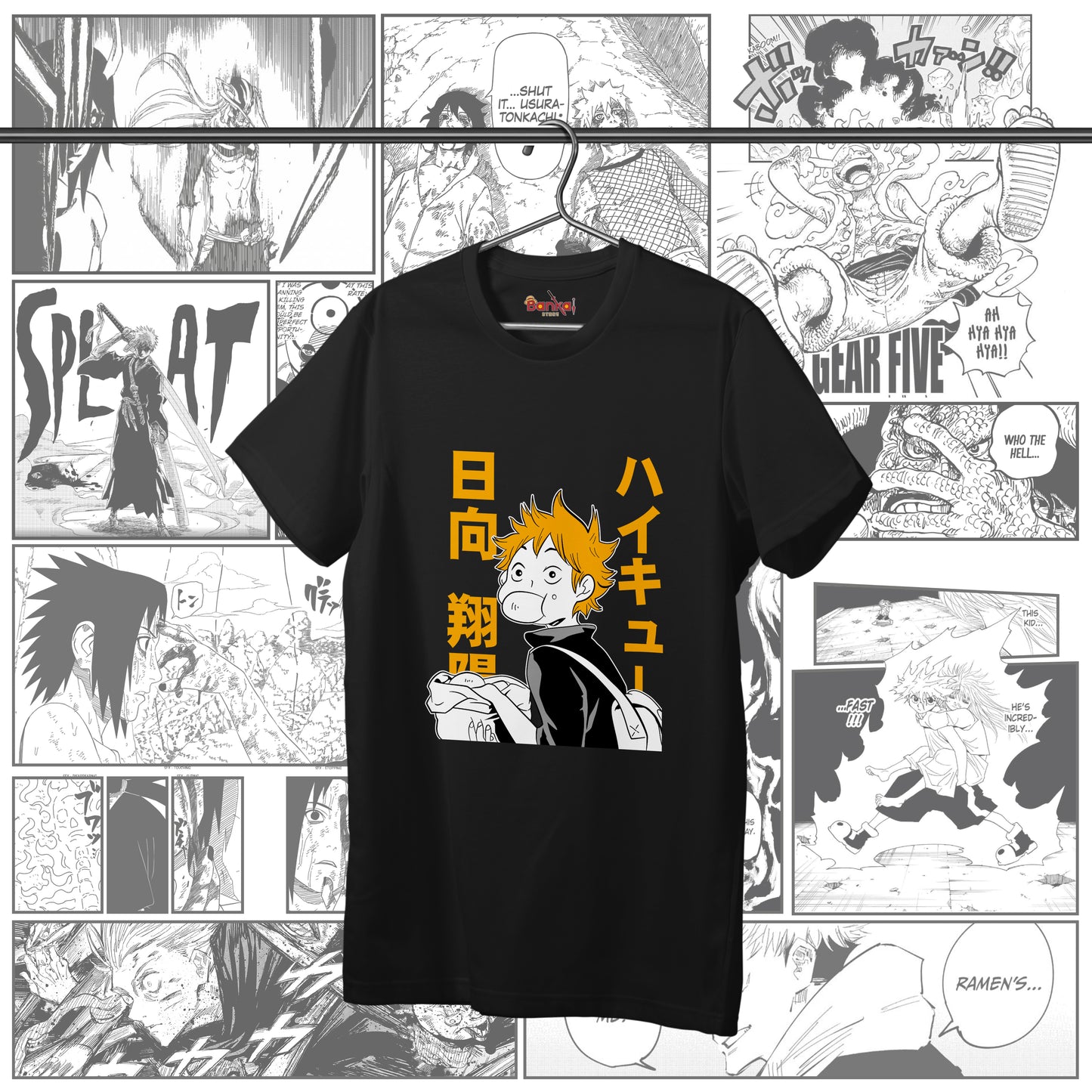 T-shirt Haikyu!! - Hinata Funny scene