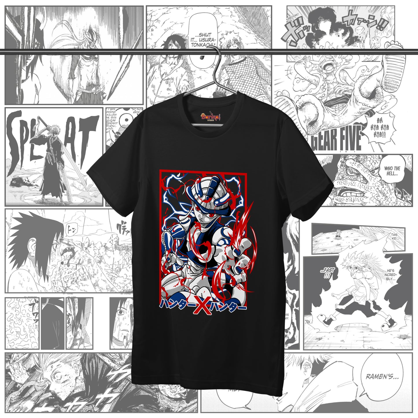 T-shirt Hunter X Hunter - Meruem Gray