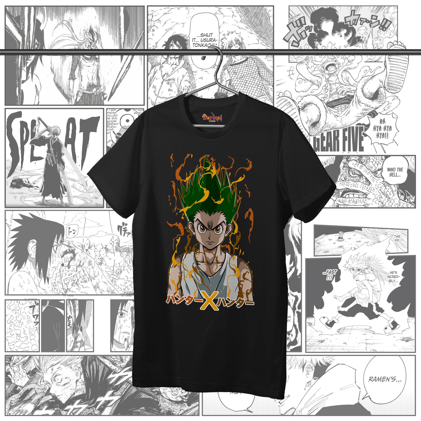 T-shirt Hunter X Hunter - Gon Freecs