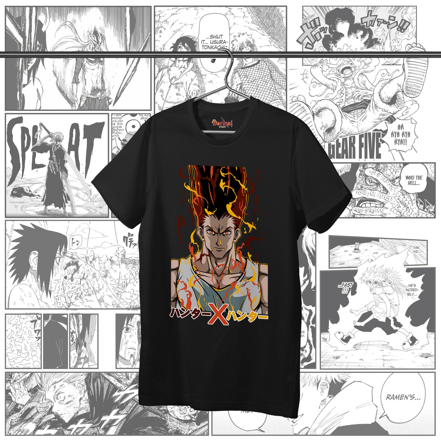 T-shirt Hunter X Hunter - Gon Adult