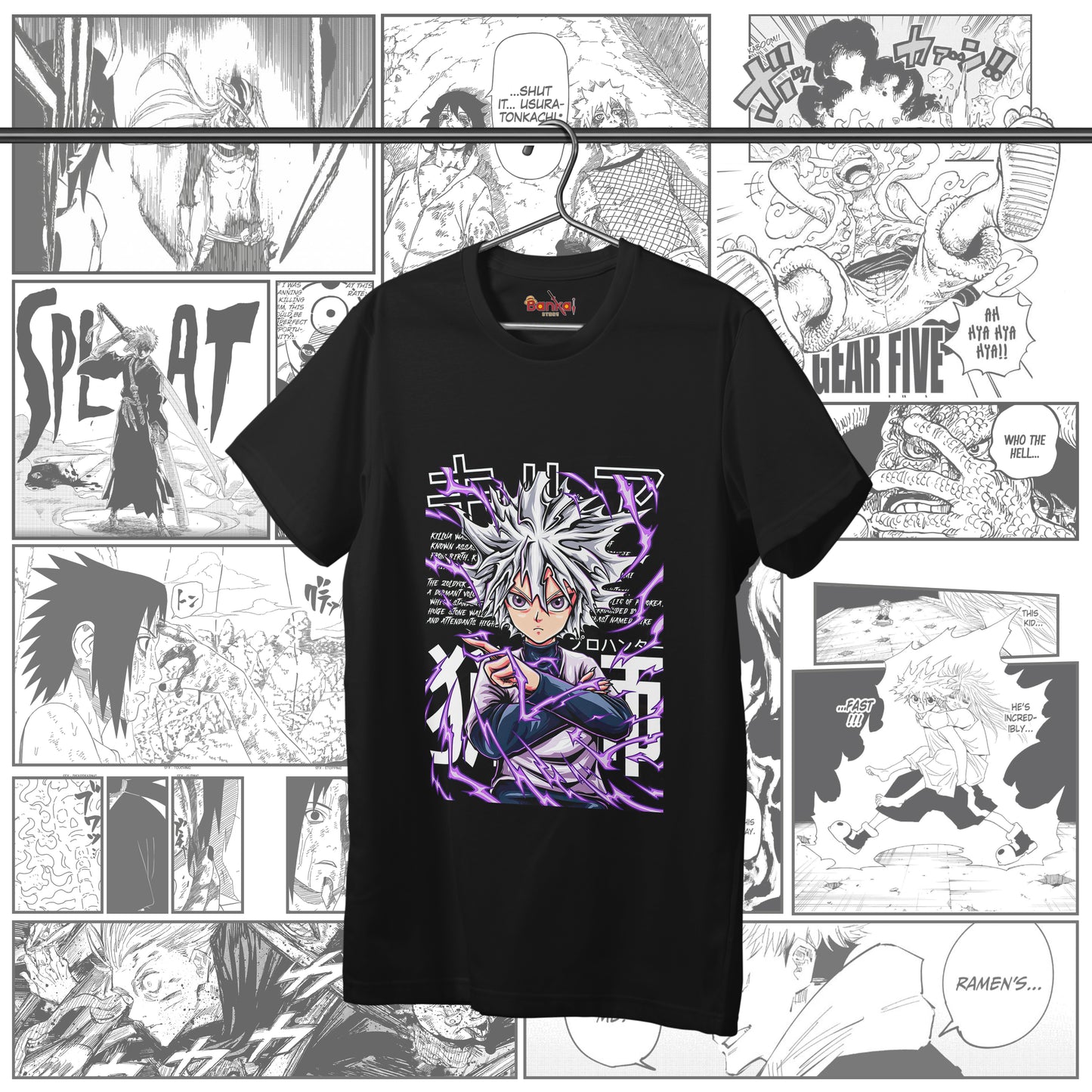 T-shirt Hunter X Hunter - Killua GoodSpeed Premium