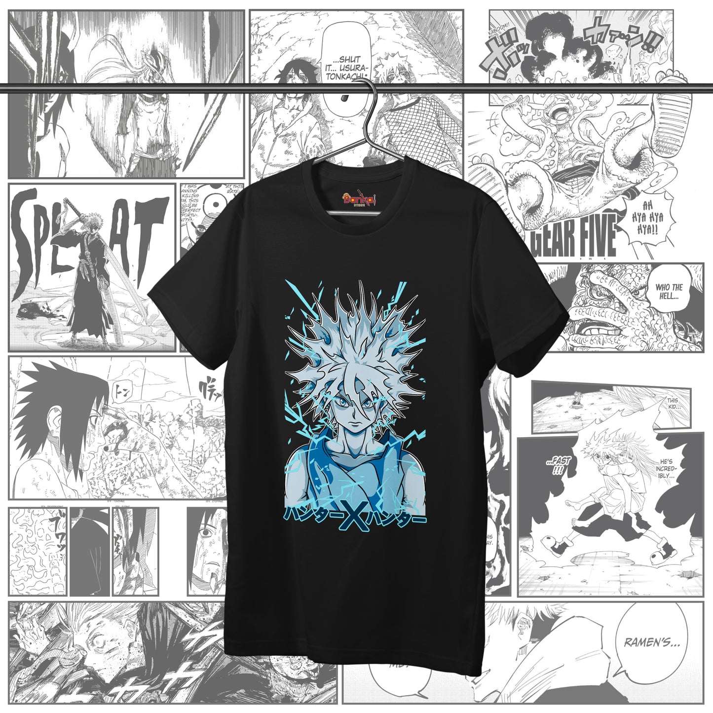 T-shirt Hunter X Hunter - Killua GodSpeed 3