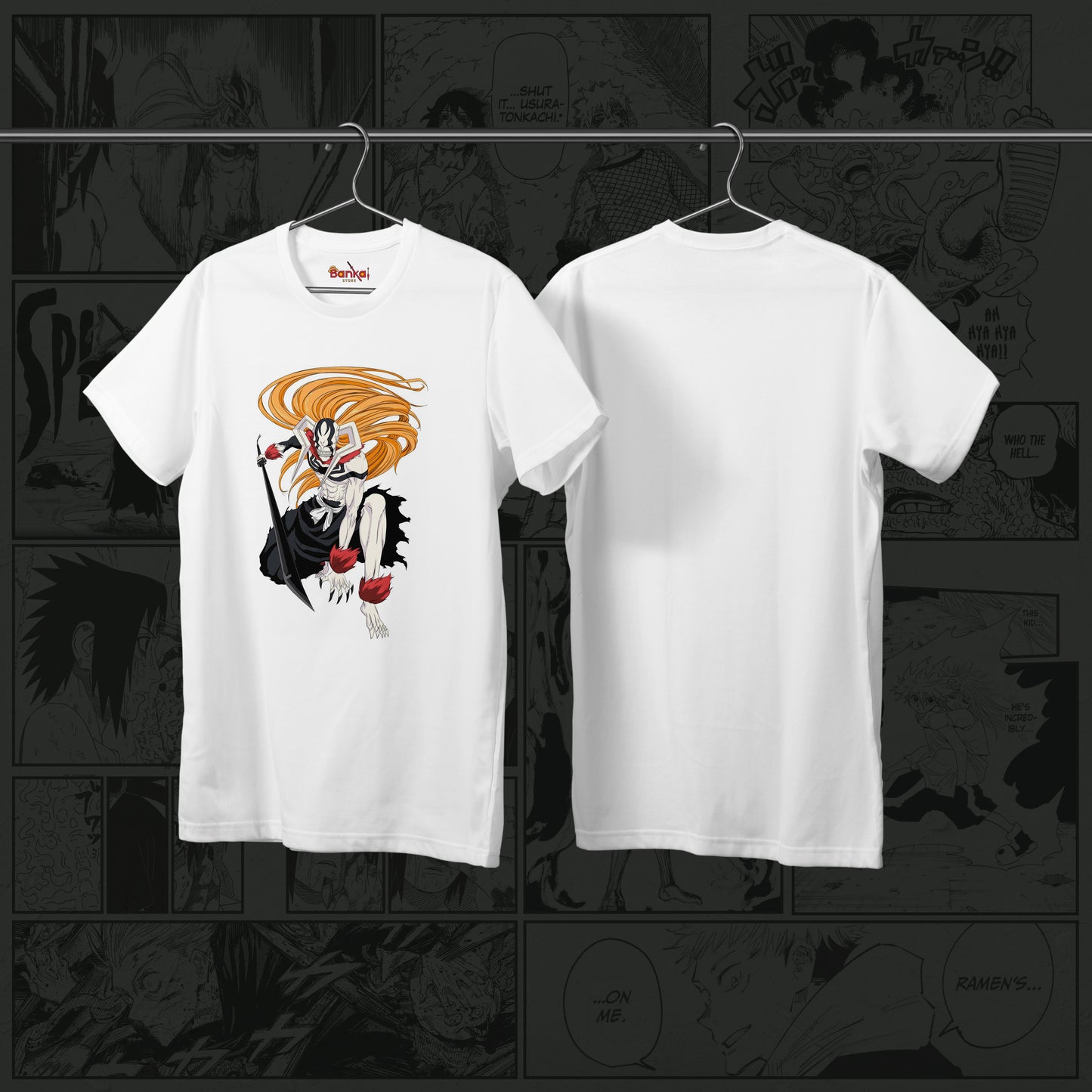 T-shirt BLEACH Ichigo Hollowified White