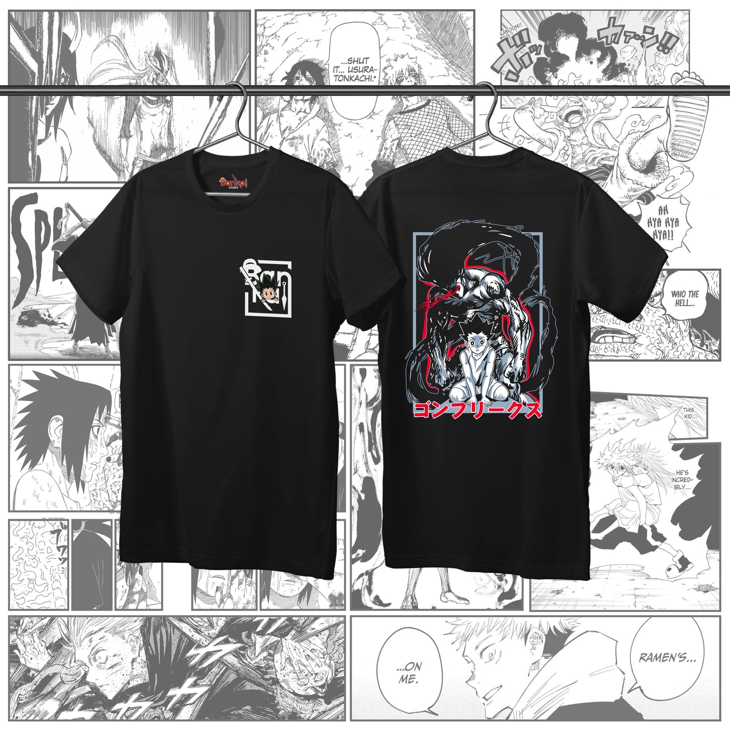 T-shirt Gon Freecs Trasformation
