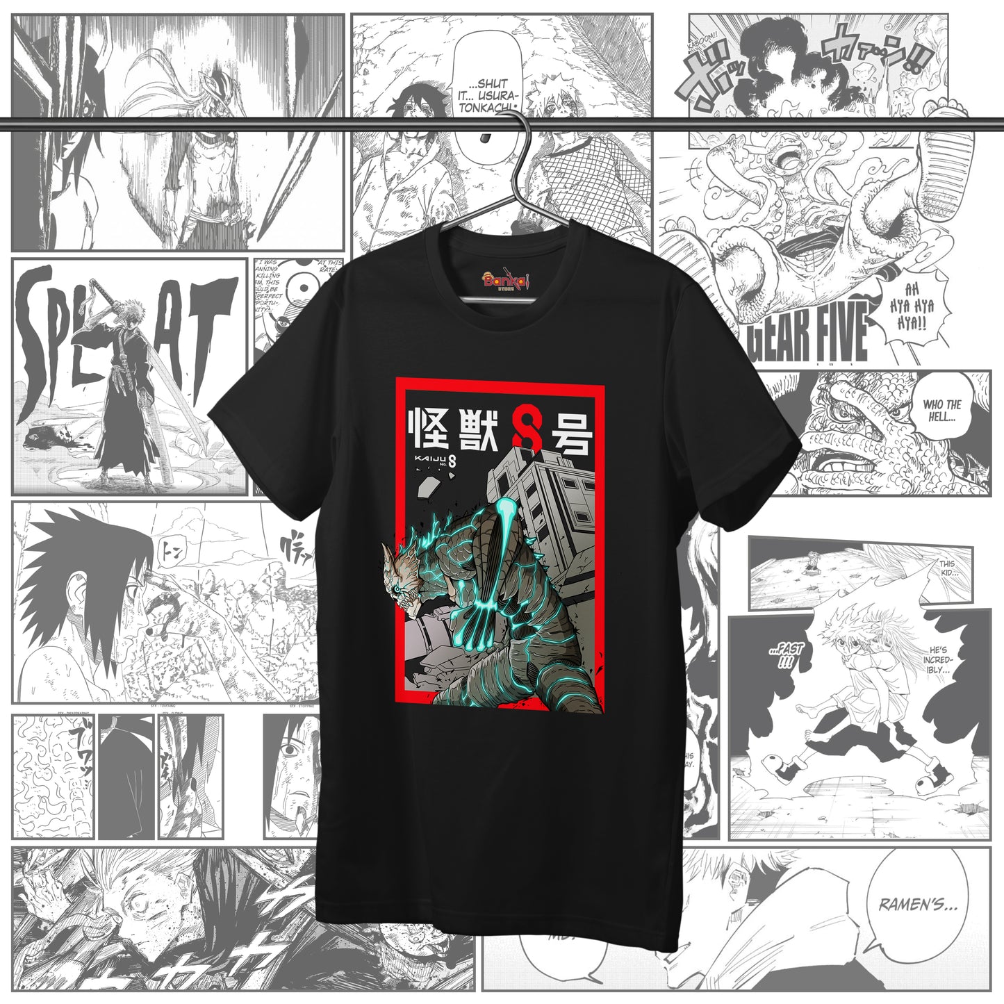T-shirt Kaiju 8 - Kafka Hibino 004