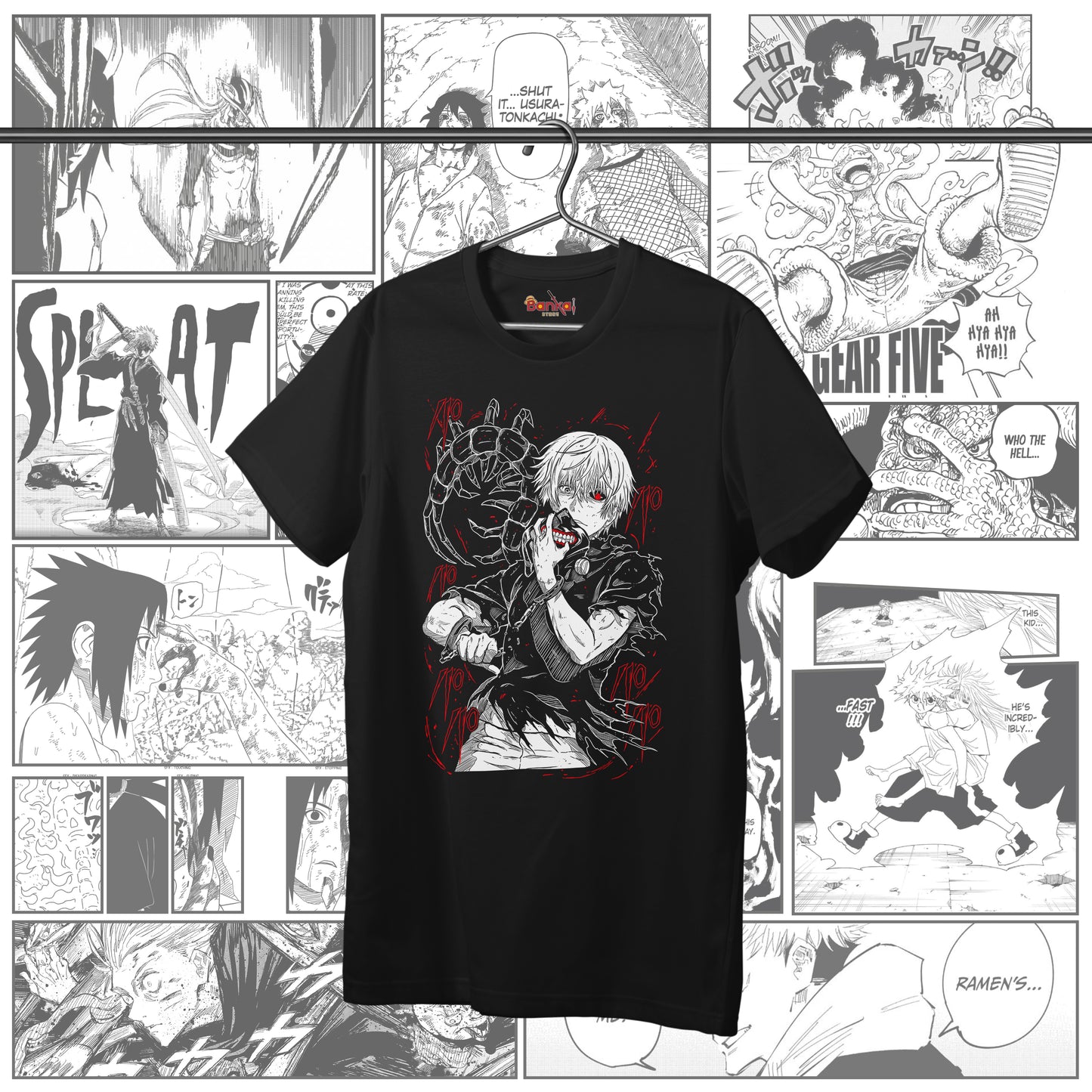 T-Shirt Tokyo Ghoul - Ken Kaneki