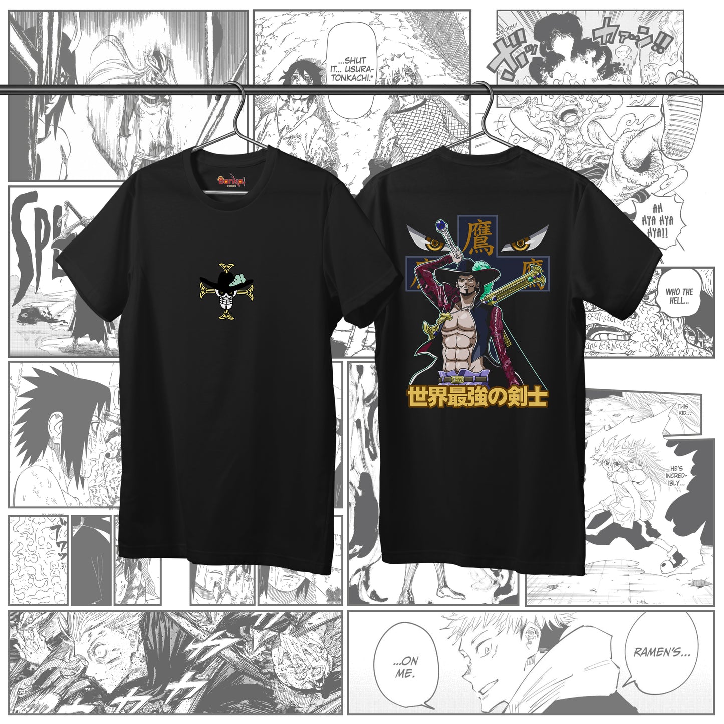 T-shirt OnePiece - Drakul Mihawk