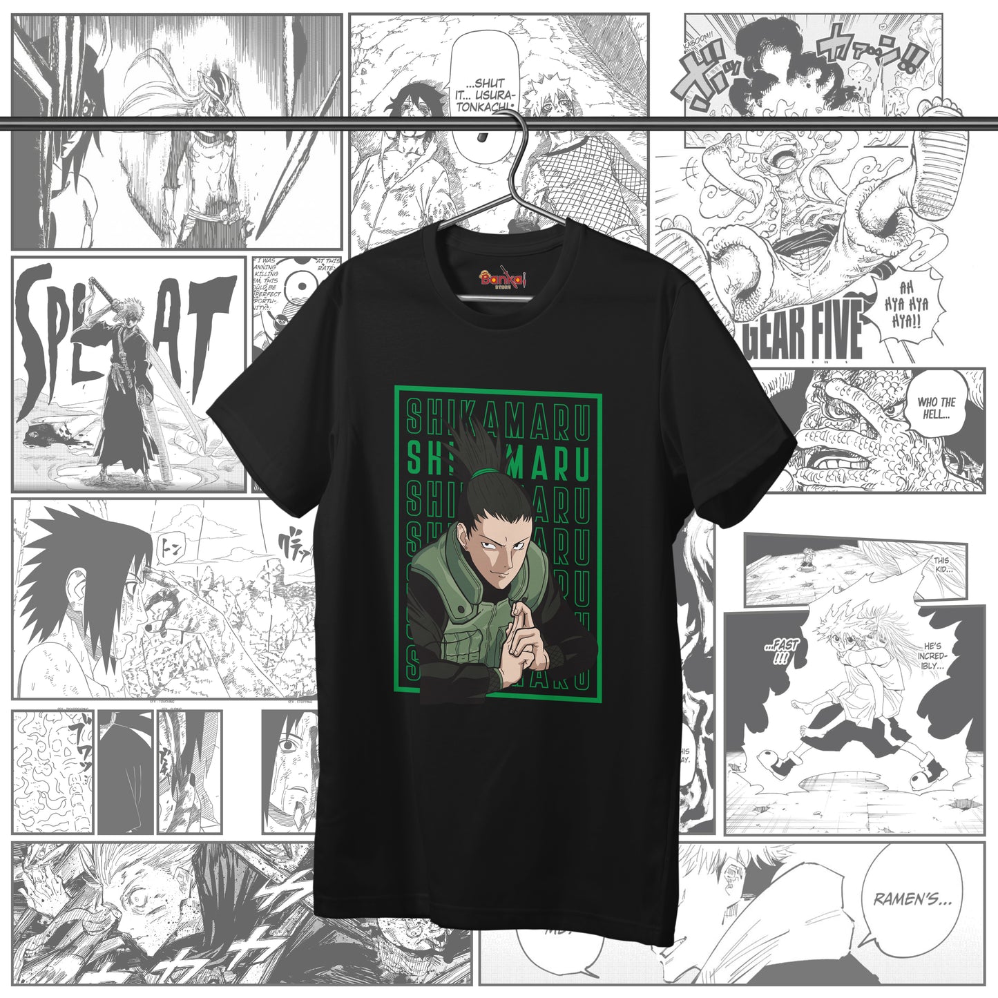 T-Shirt Naruto Shippuden - Shikamaru