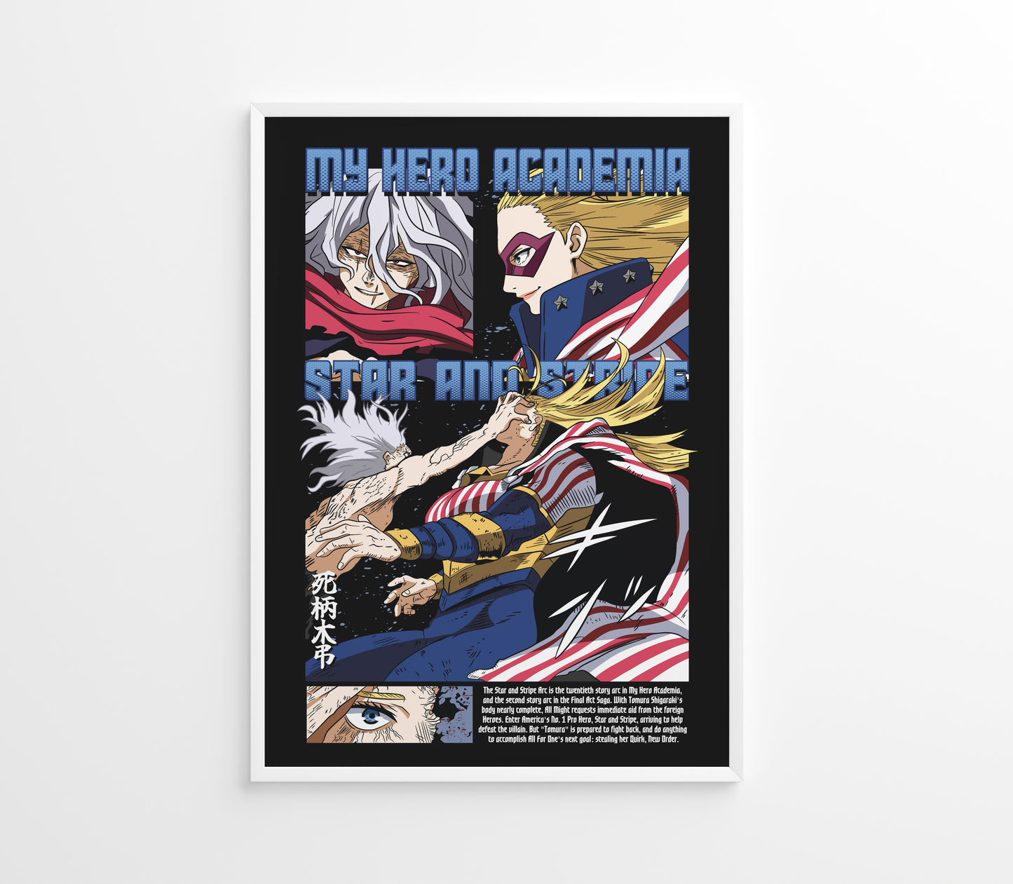 Poster My Hero Academy - Star And Stripe