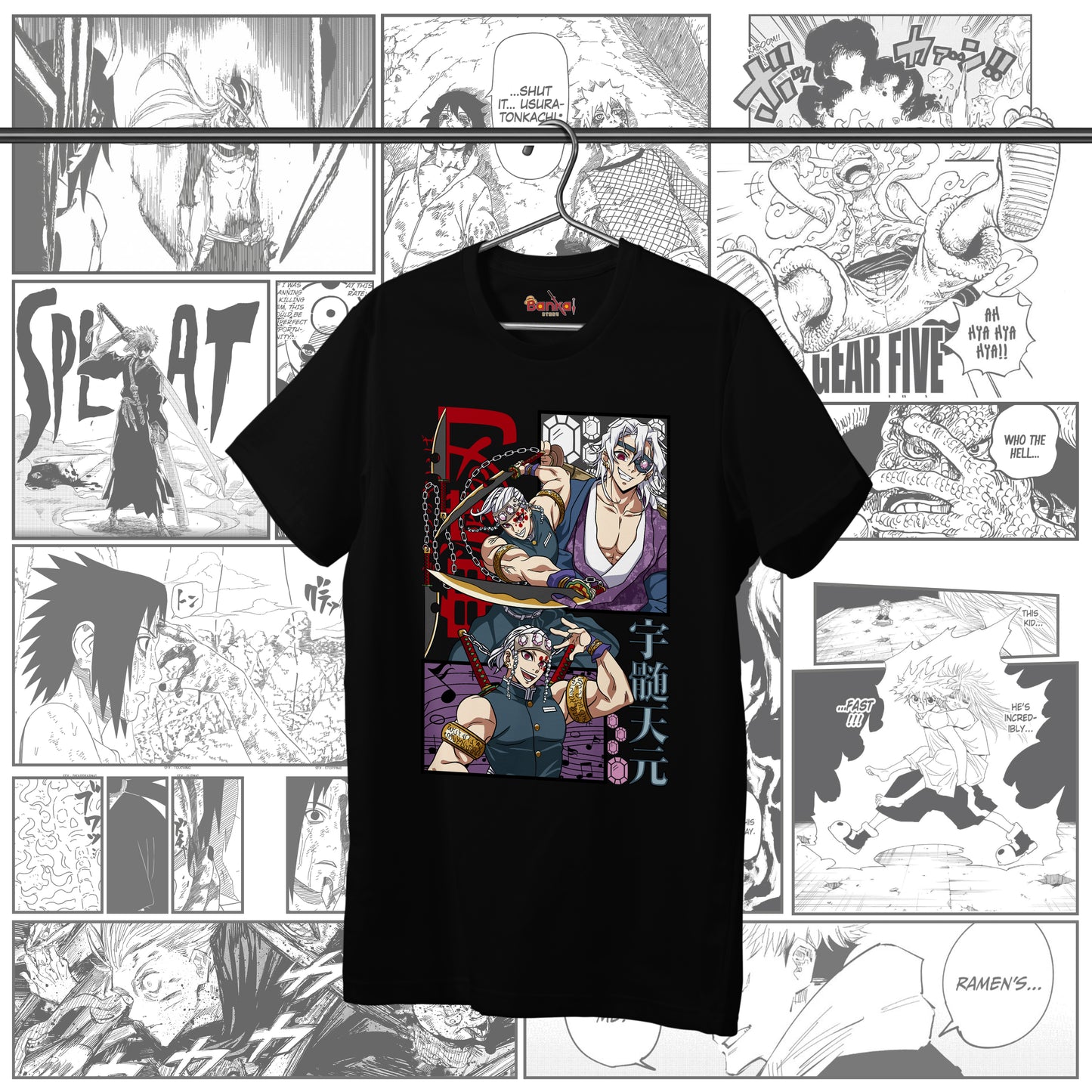 T-shirt Demon Slayer - Tengen 9 Pilastri