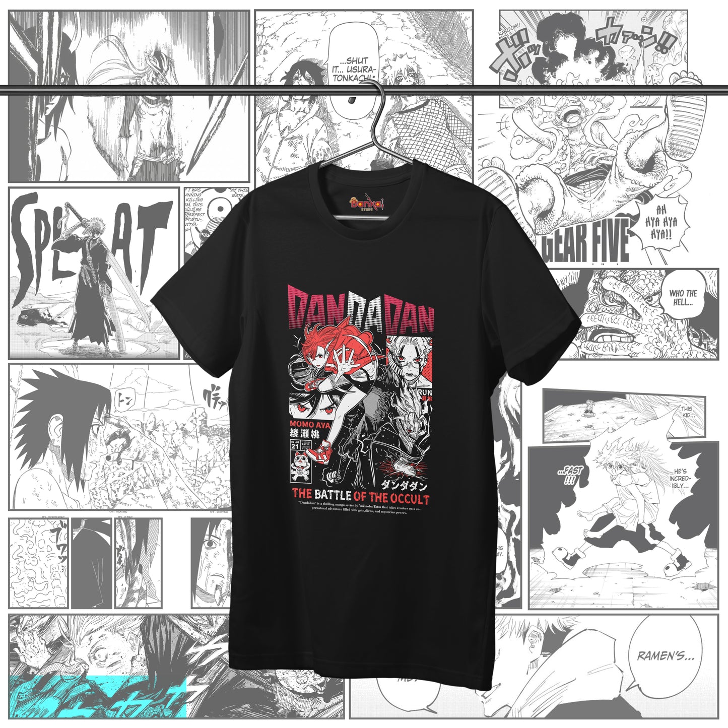T-Shirt DanDaDan - The Battle of The Occult