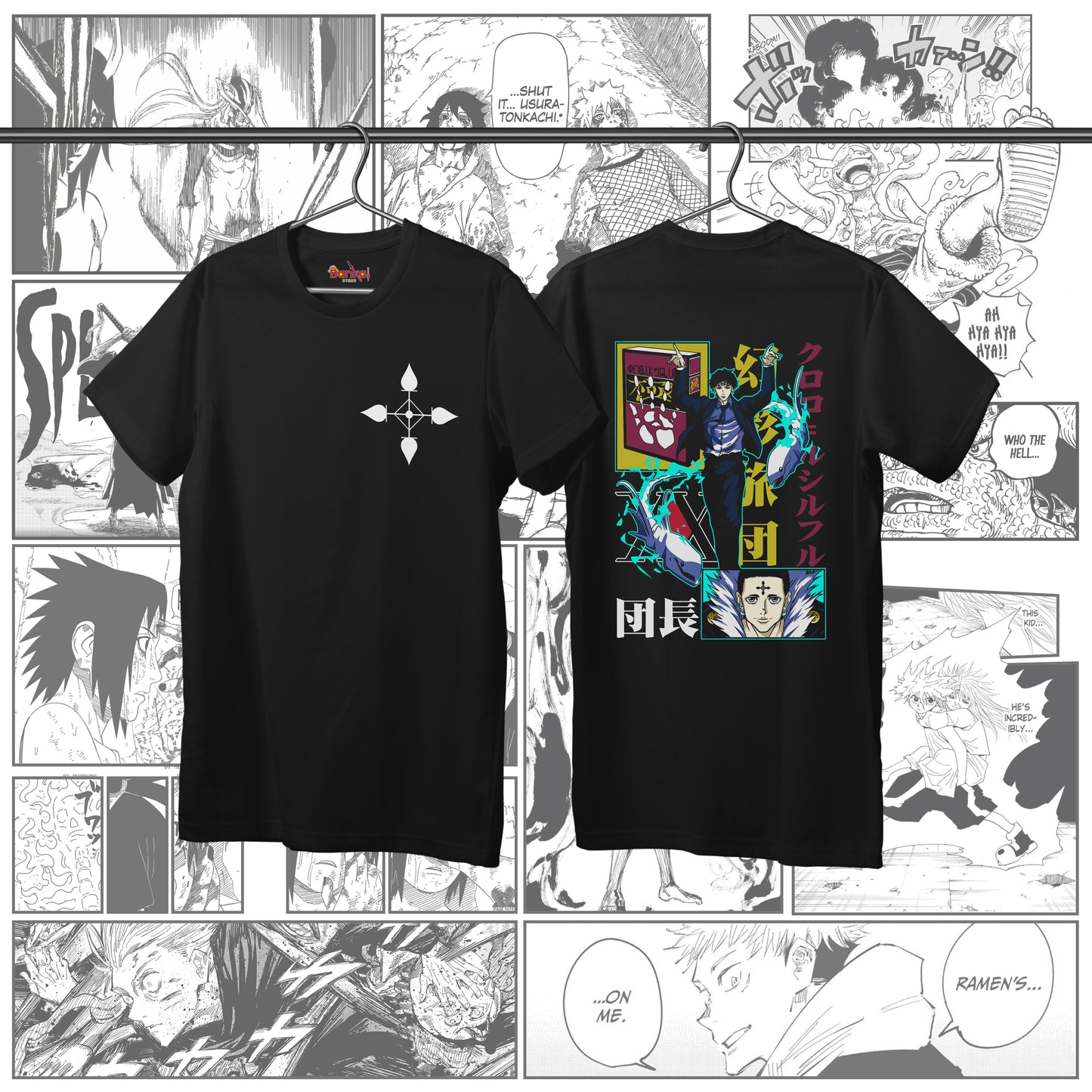 T-shirt Hunter X Hunter - Chrollo/Lucifer