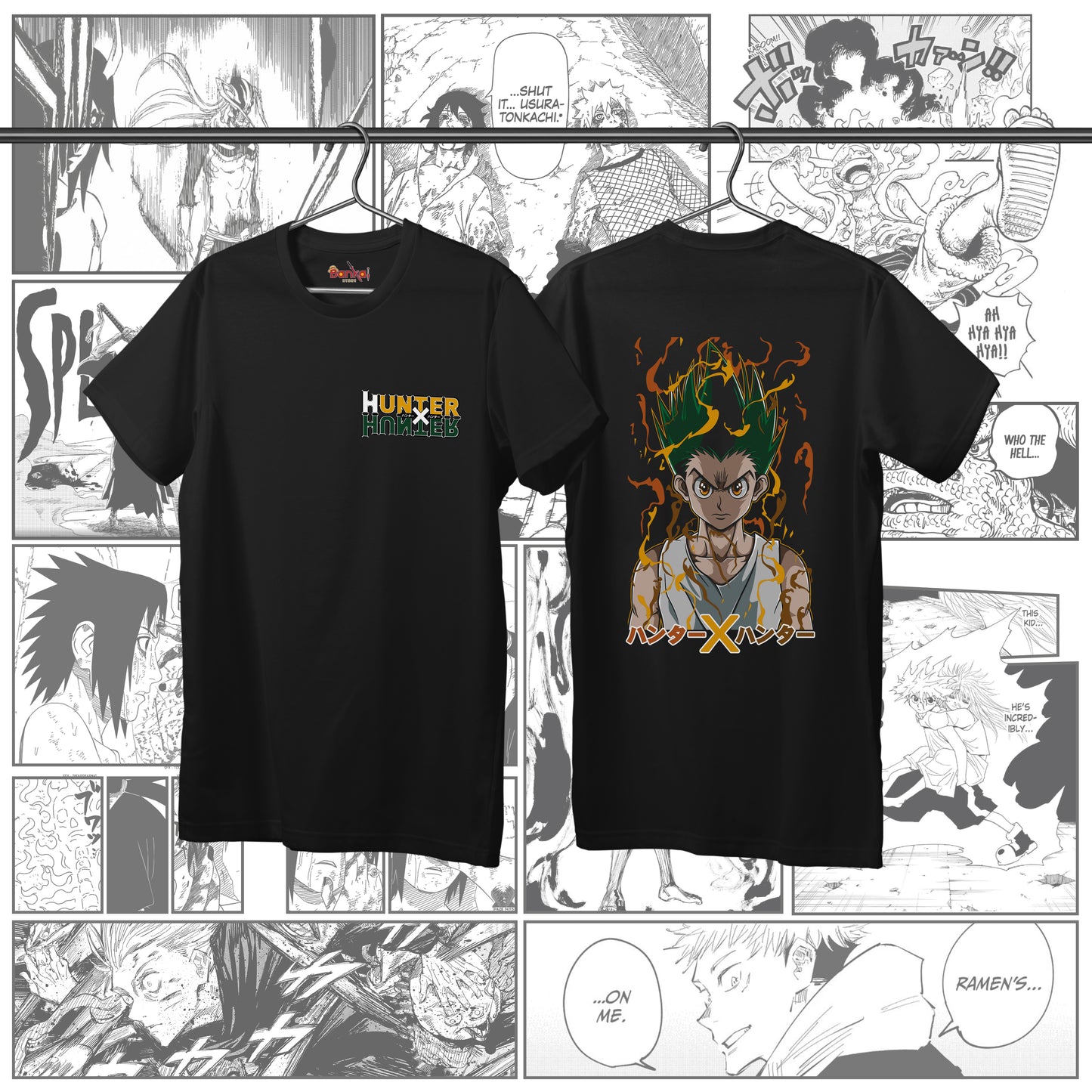 T-shirt Hunter X Hunter - Gon Freecs