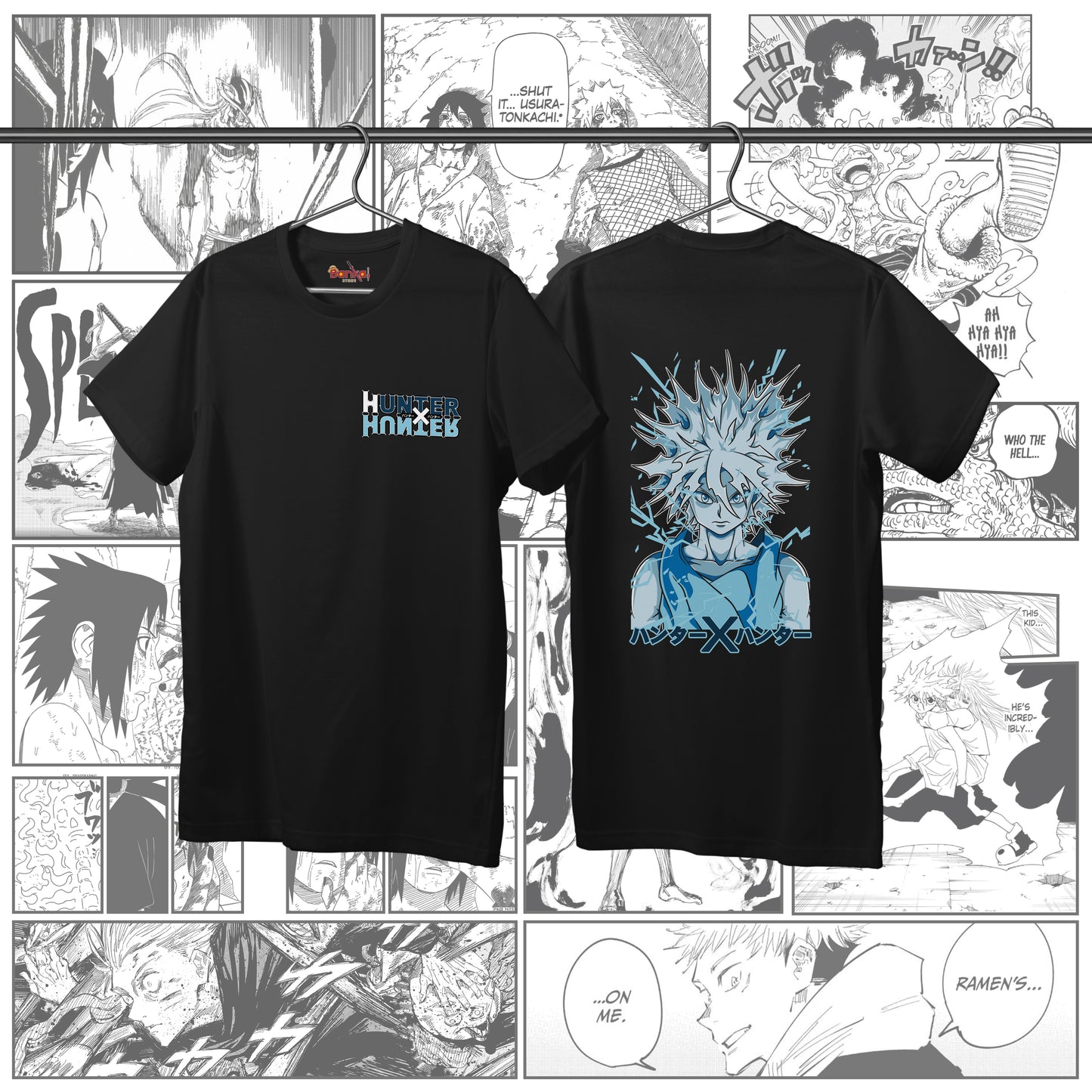 T-shirt Hunter X Hunter - Killua Zoldyck