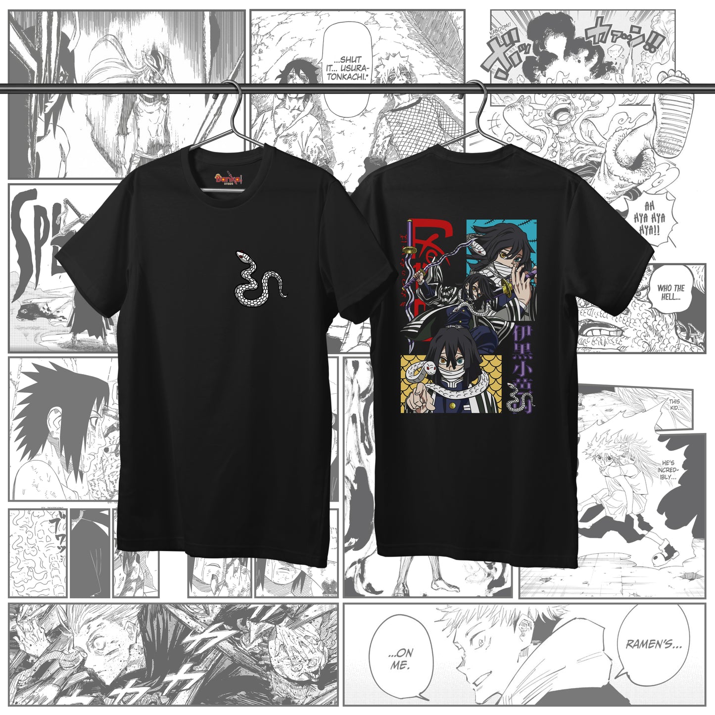 T-shirt Demon Slayer - Obanai