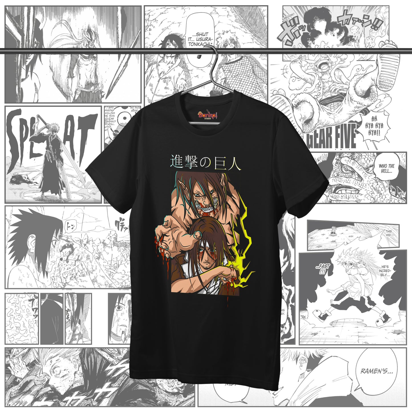 T-shirt AOT Eren Last Season