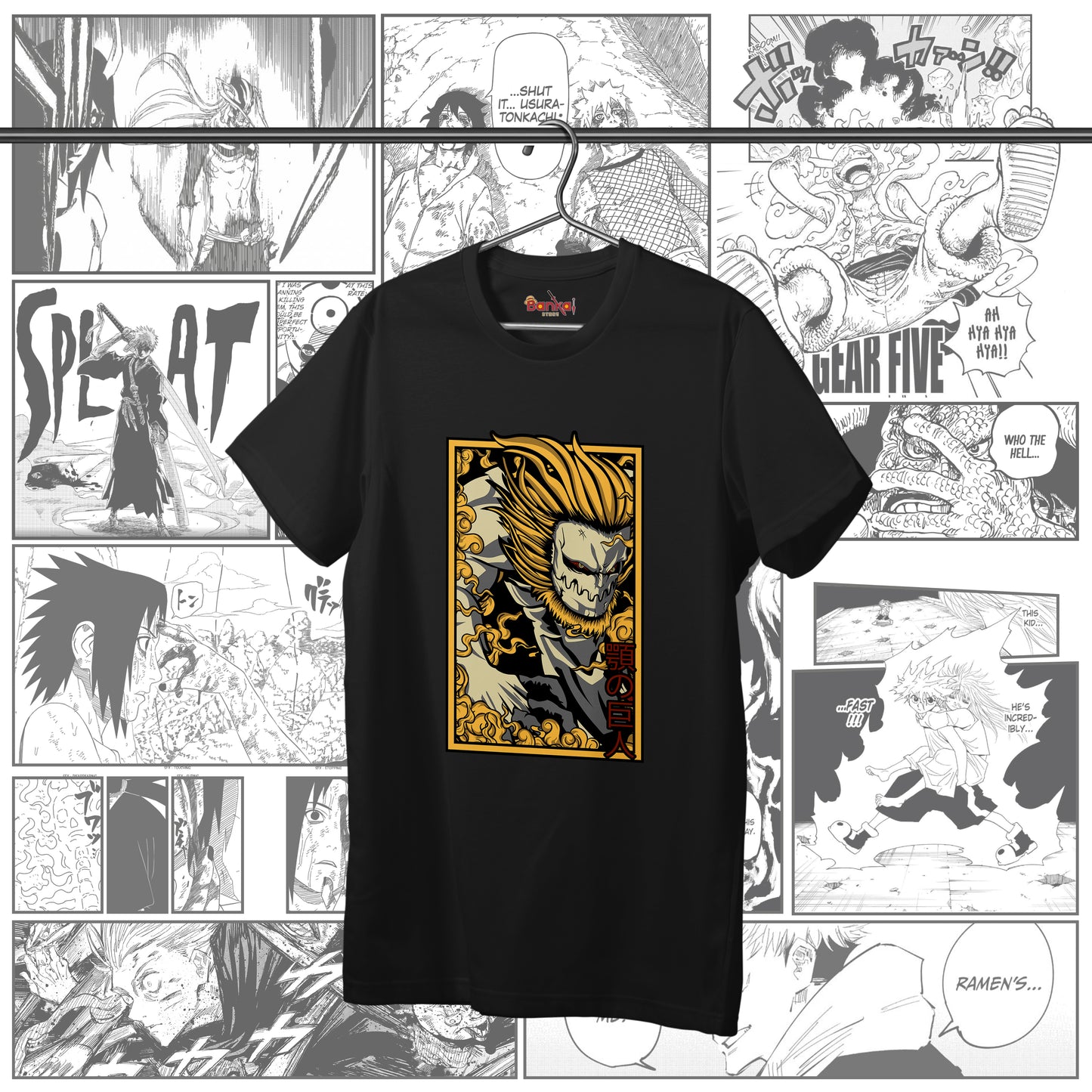 T-shirt AOT Gigante Mascella