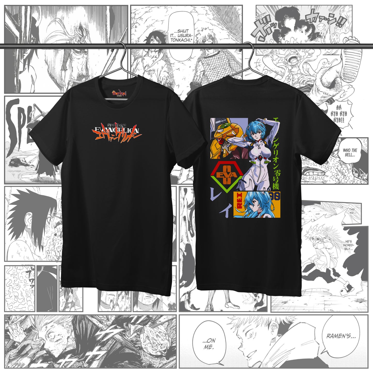 T-shirt Evangelion - Rei