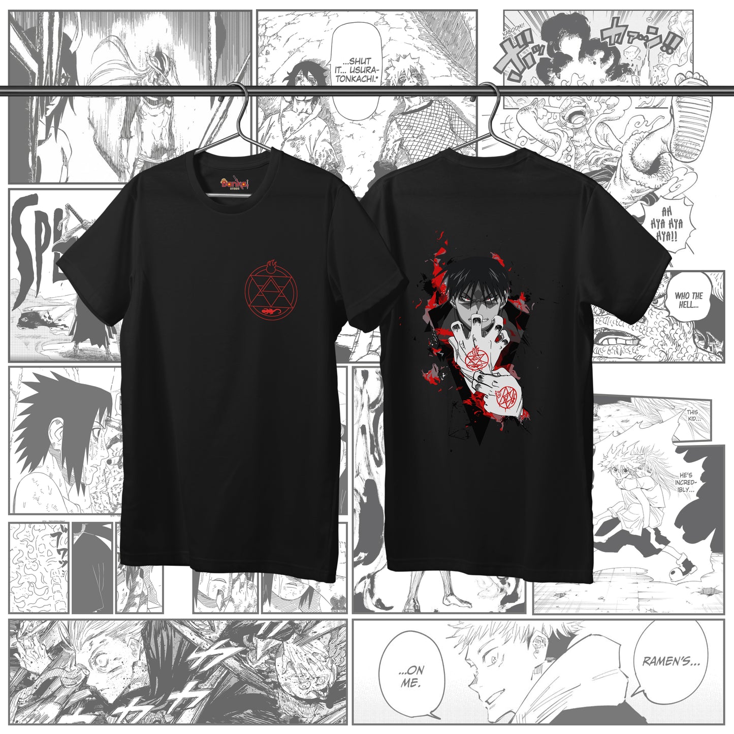 T-shirt Fullmetal Alchemist - Roy Mustang