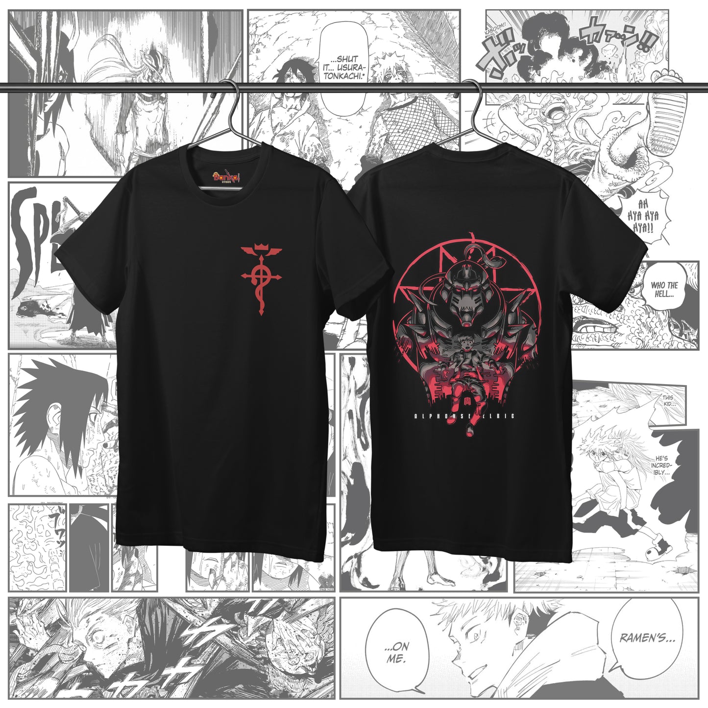 T-shirt Fullmetal Alchemist - Alphonse Elric