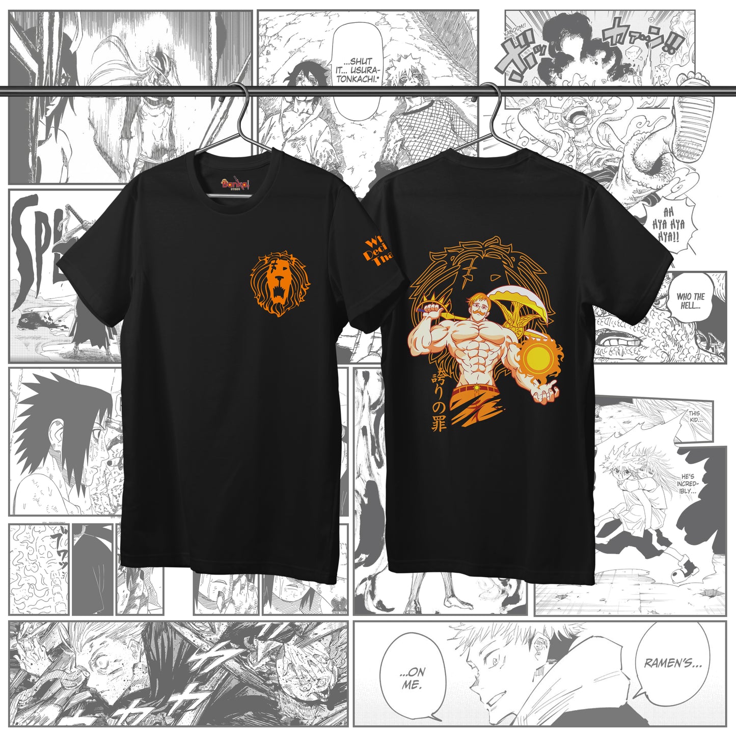 T-Shirt Seven Deadly Sins - Escanor