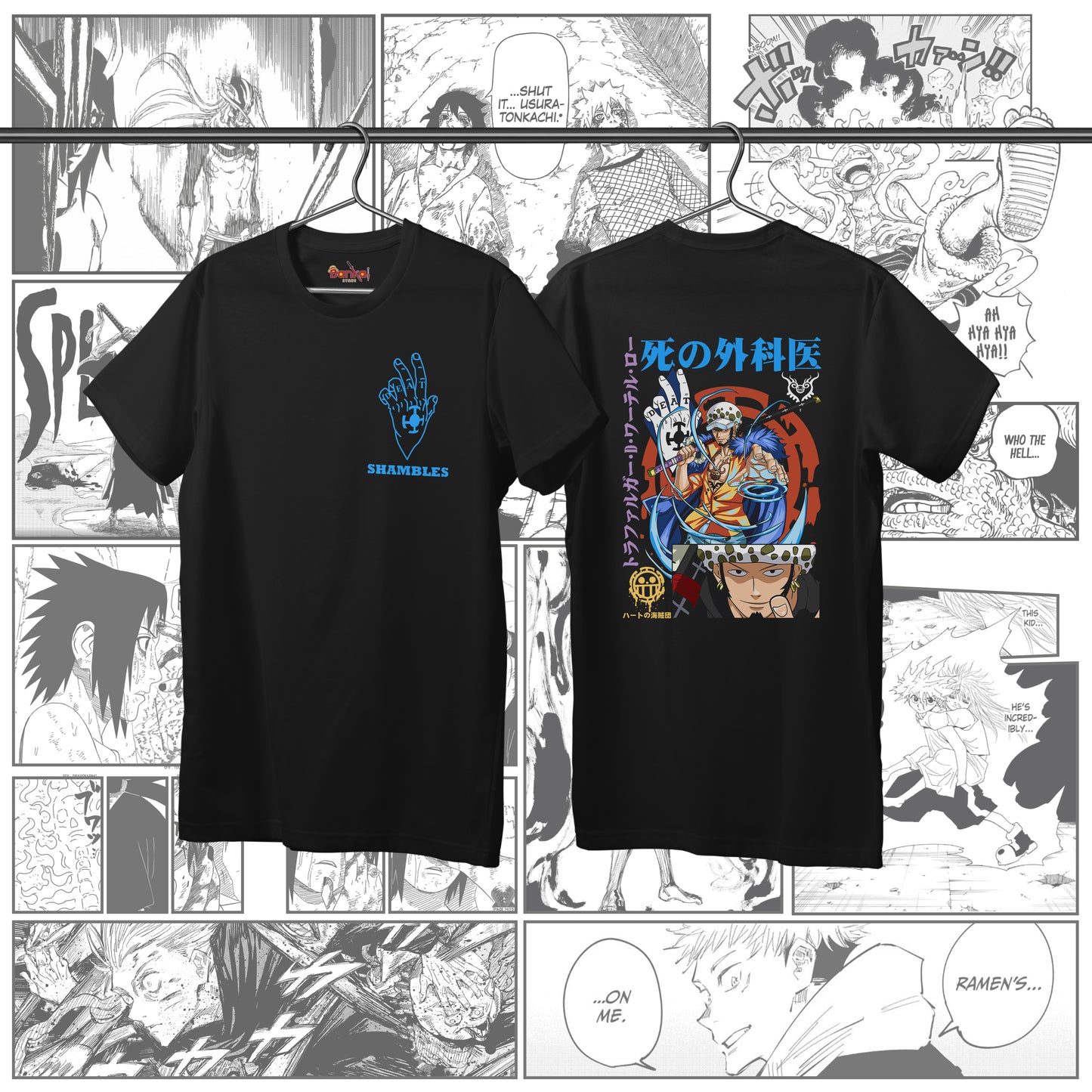 T-shirt OnePiece - Trafalgar Law Shambles