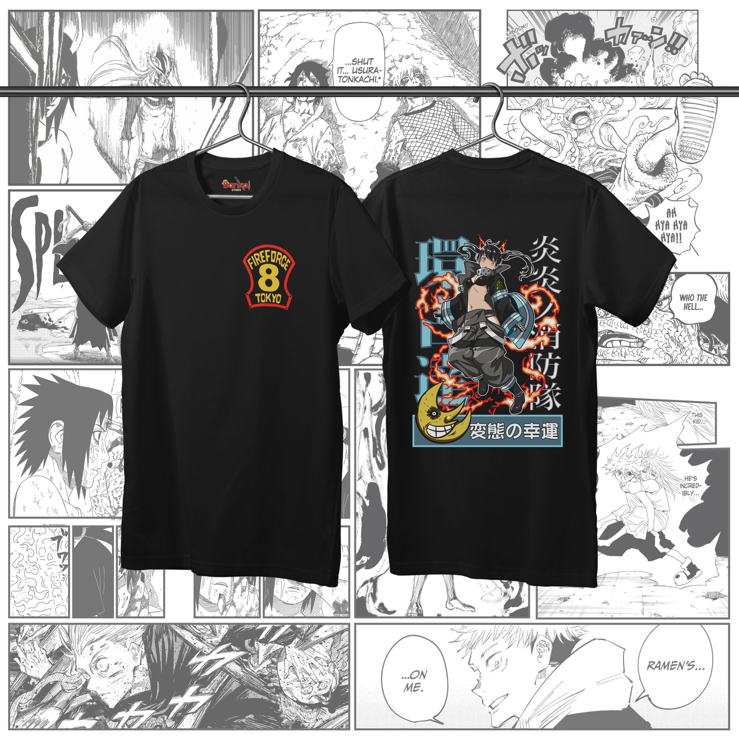 T-Shirt Fire Force - Tamaki Kotatsu