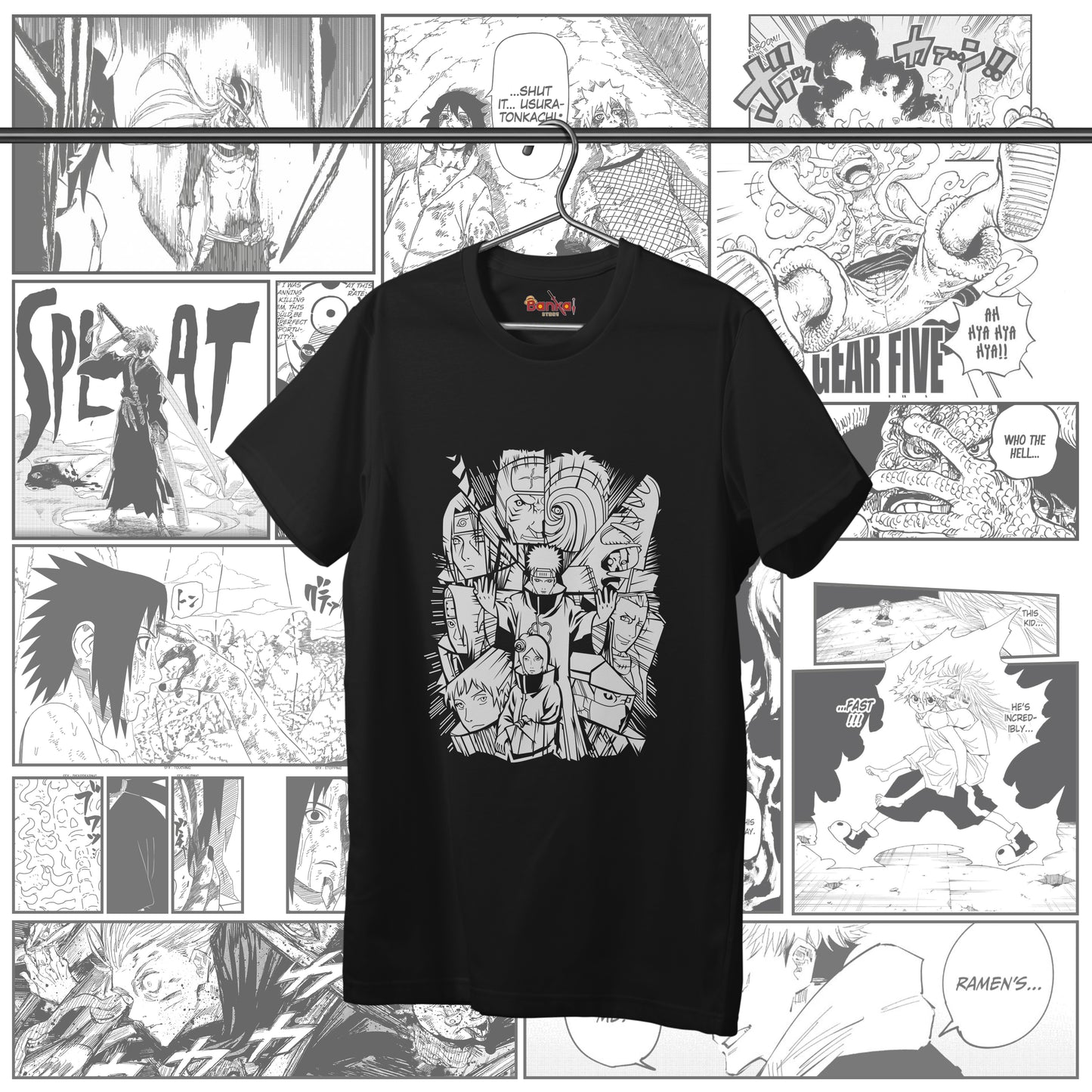 T-shirt Naruto - Akatsuki