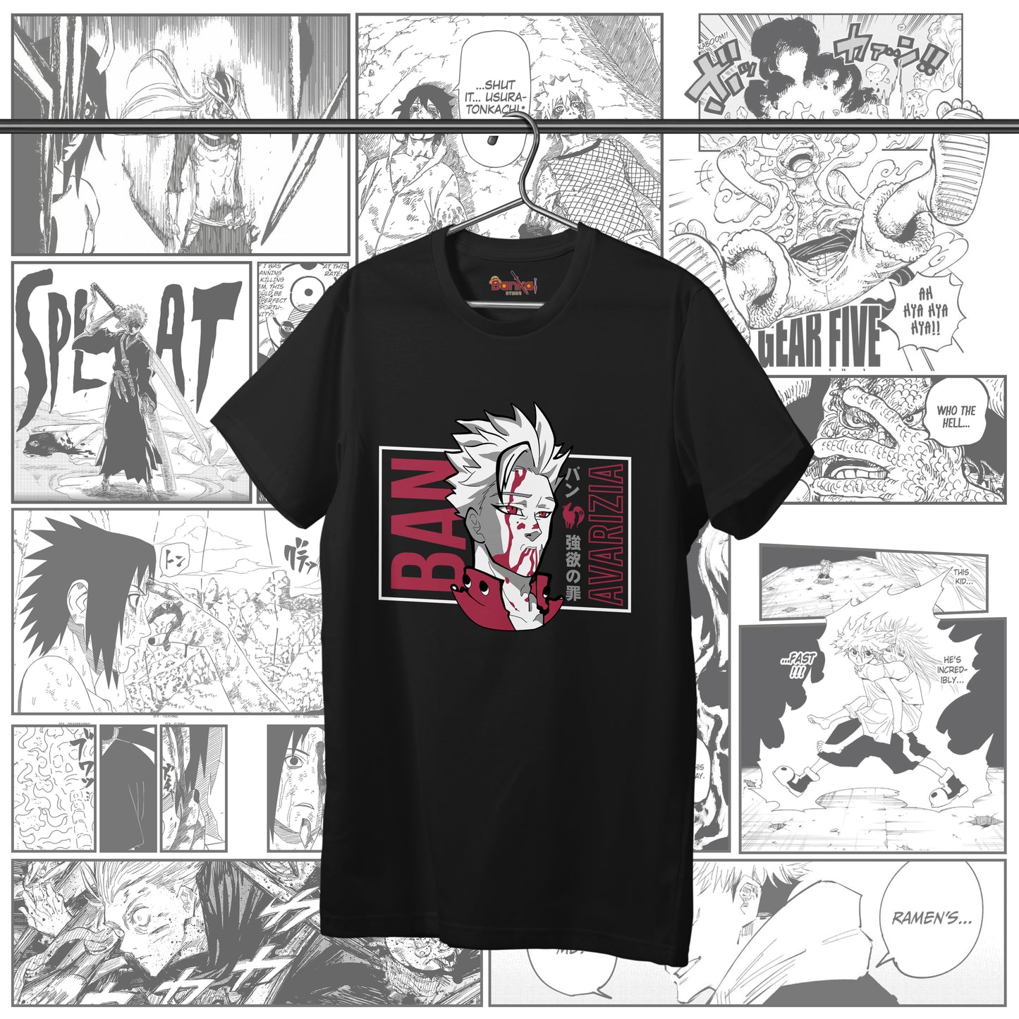 T-Shirt Seven Deadly Sins - Ban Avarizia