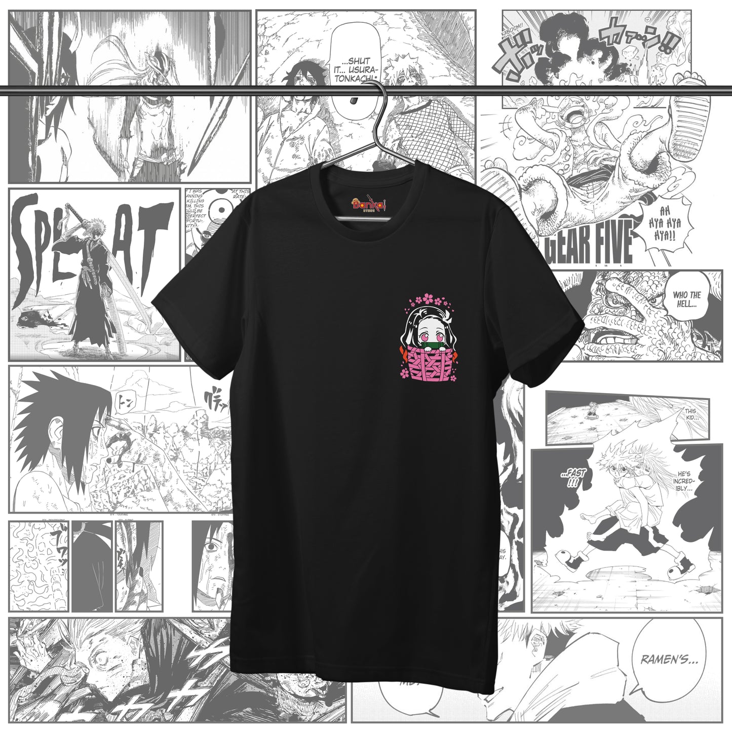 T-shirt Demon Slayer - Crazy Nezuko