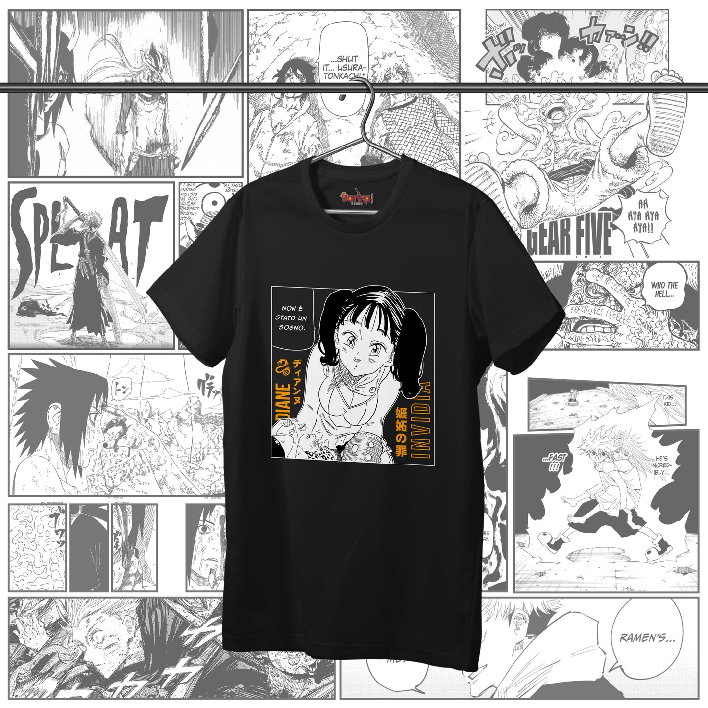 T-Shirt Seven Deadly Sins - Diana Invidia