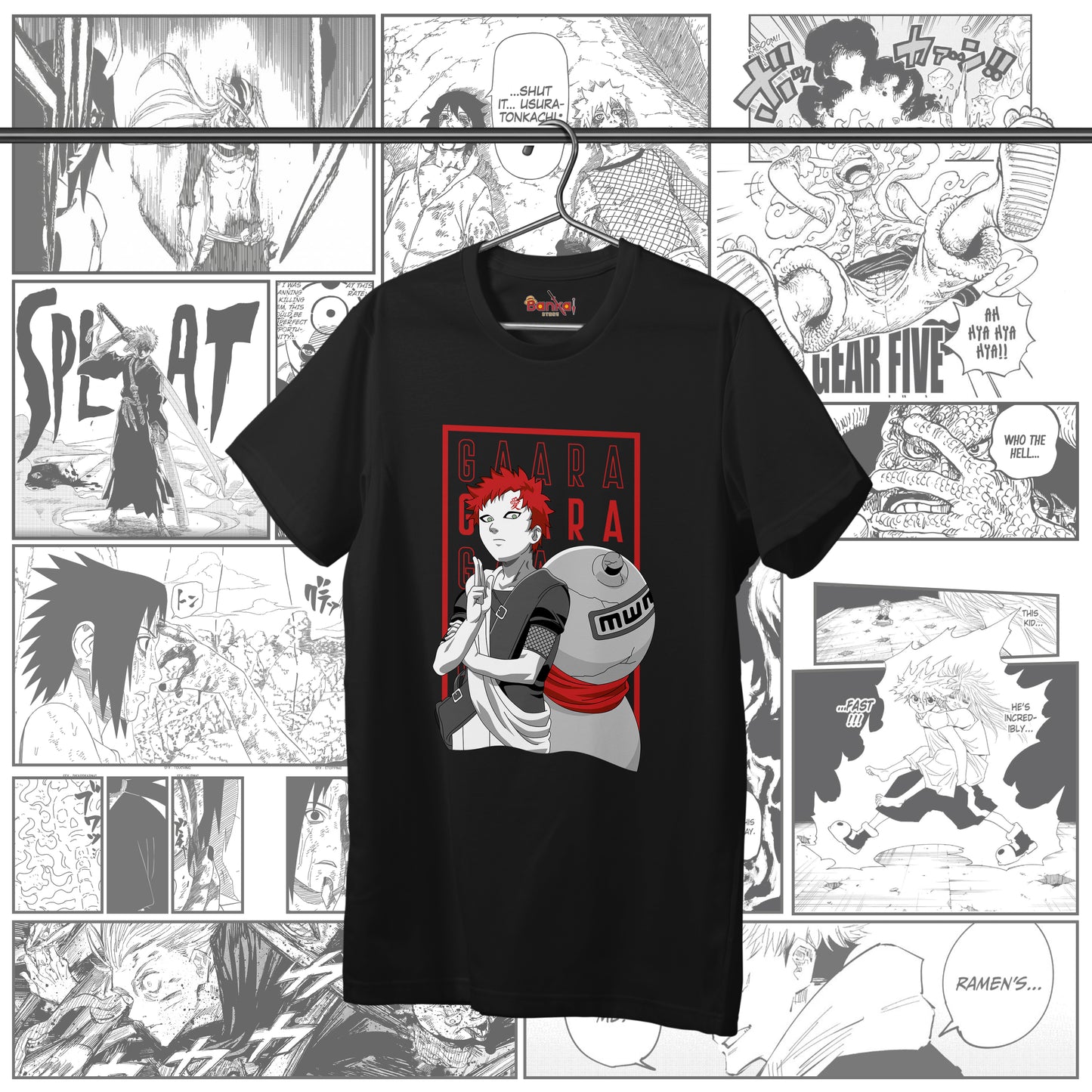 T-shirt Naruto - Gaara Young