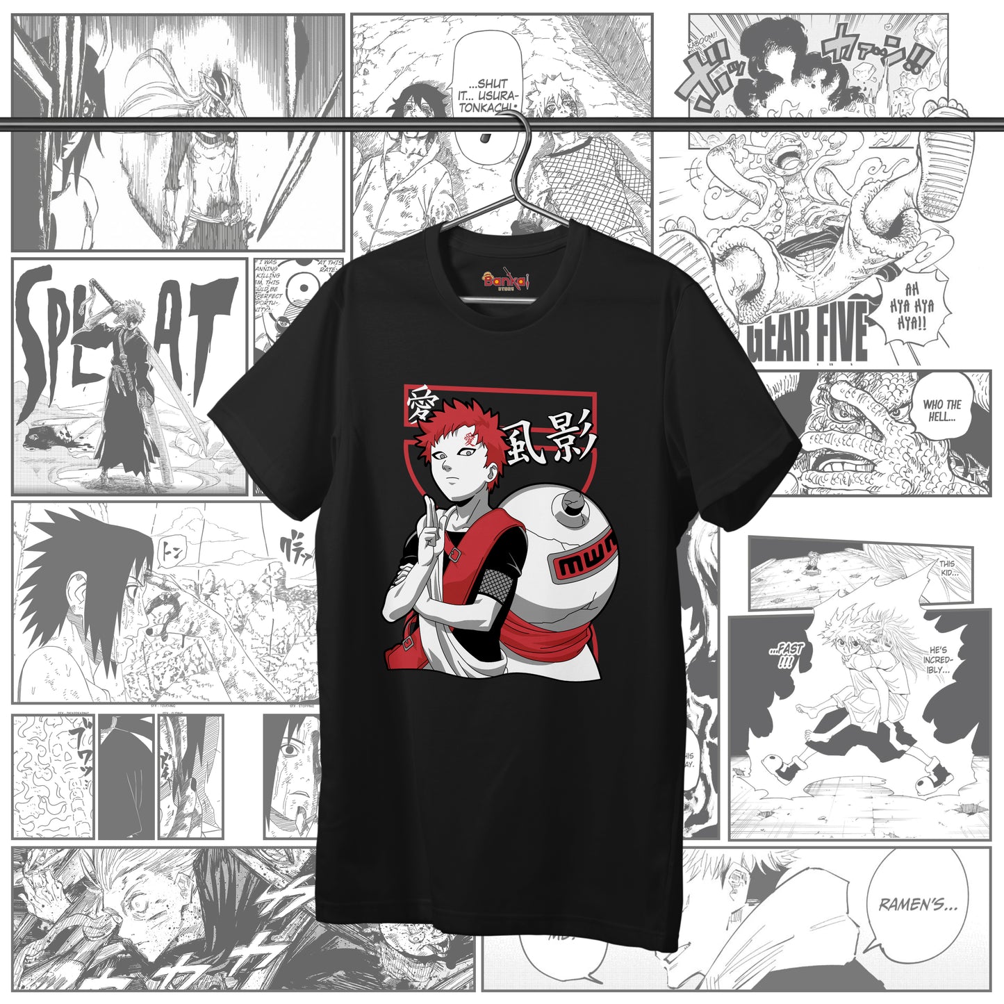 T-shirt Naruto - Gaara Young version2
