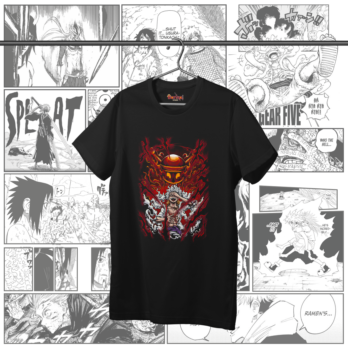 T-shirt Luffy Gear 5 Premium