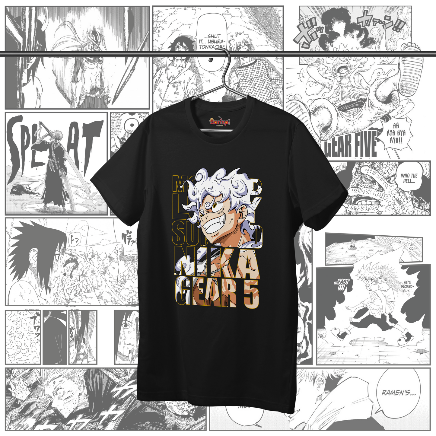 T-shirt Luffy Gear 5