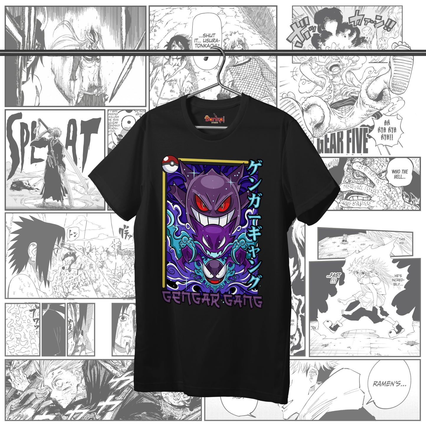 T-Shirt Pokemon - Gengar