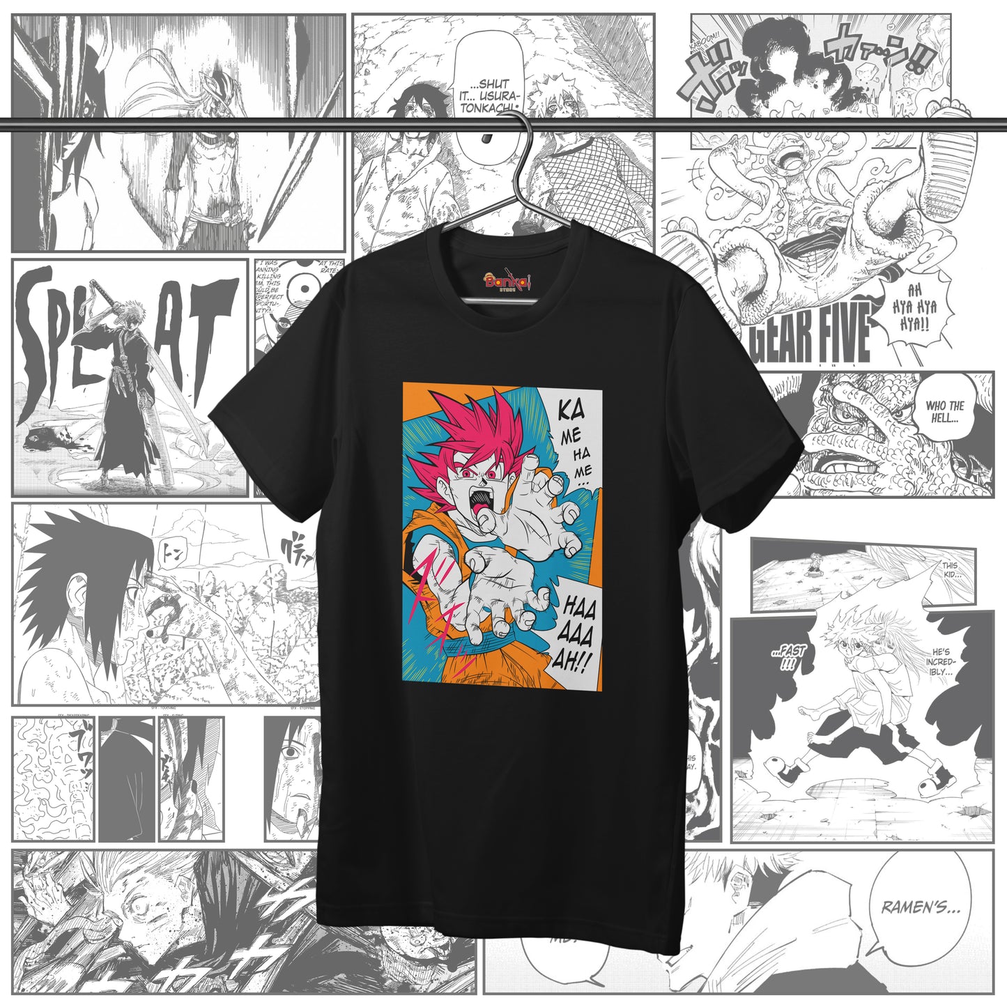 T-shirt Goku Kamehameha